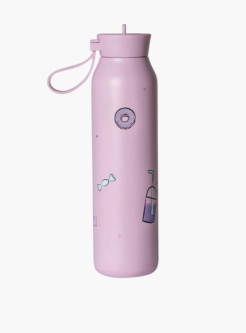 Citron Gaming Stainless Steel Water Bottle with Sipper and Vacuum Insulation -school-waterbottles-image-4