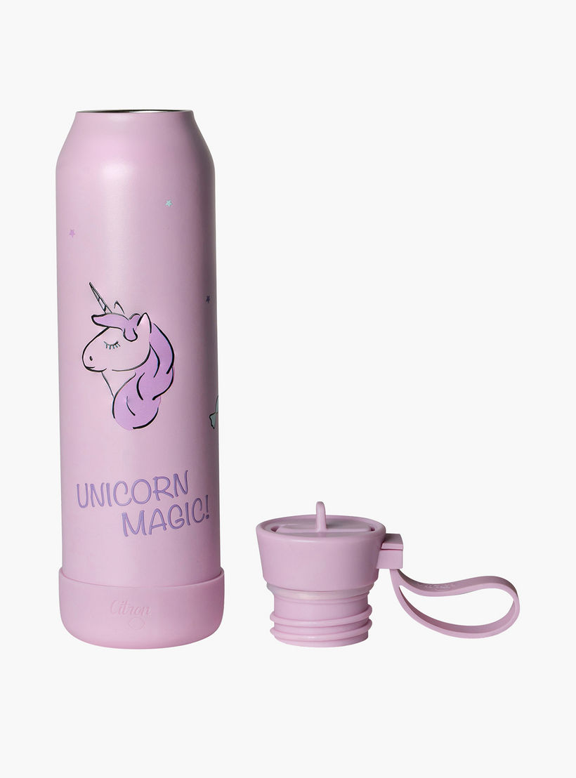 Citron Gaming Stainless Steel Water Bottle with Sipper and Vacuum Insulation -school-waterbottles-image-5