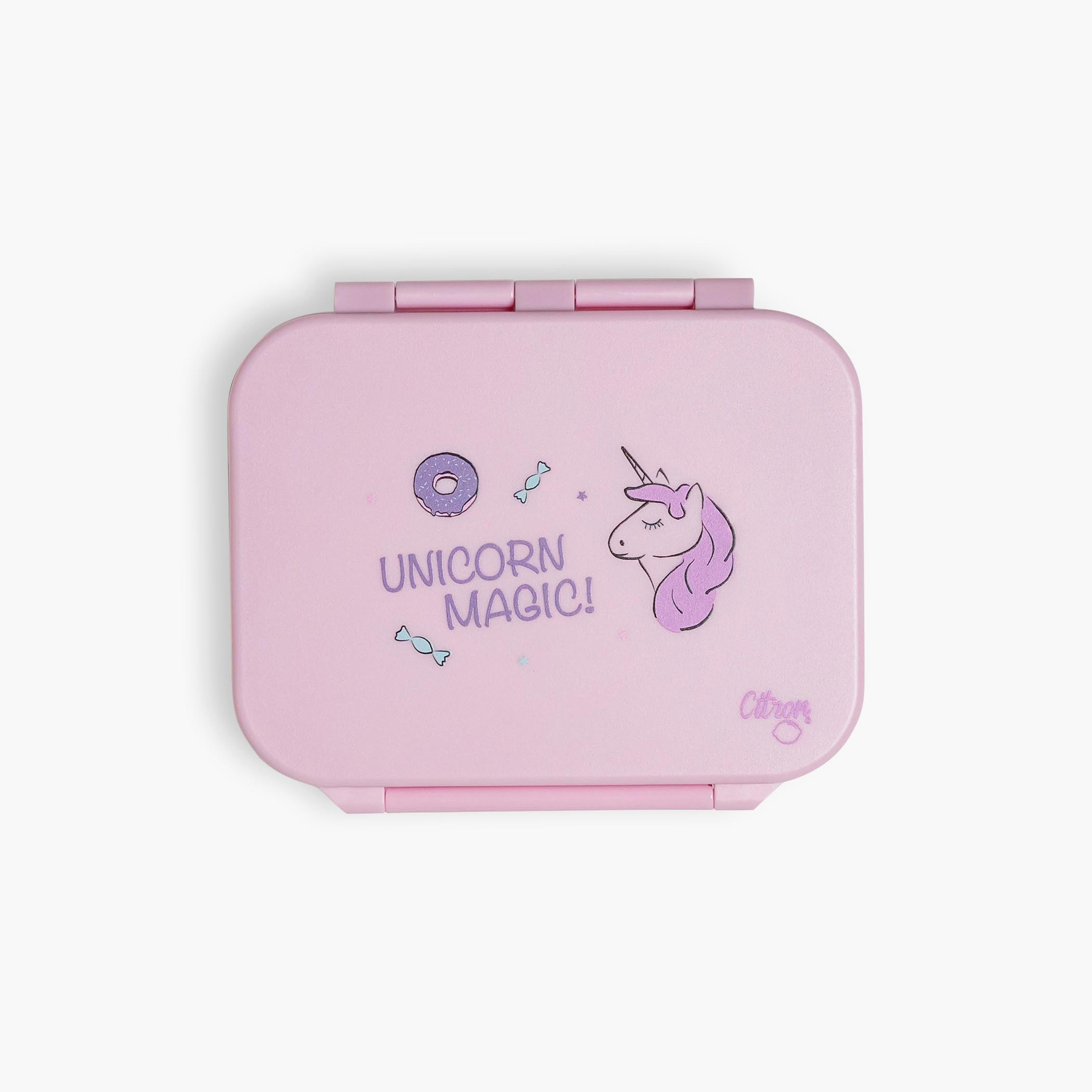 Citron Floral Print Lunch Box with Clip Lock-school-lunchessentials-lunchboxes-image-3
