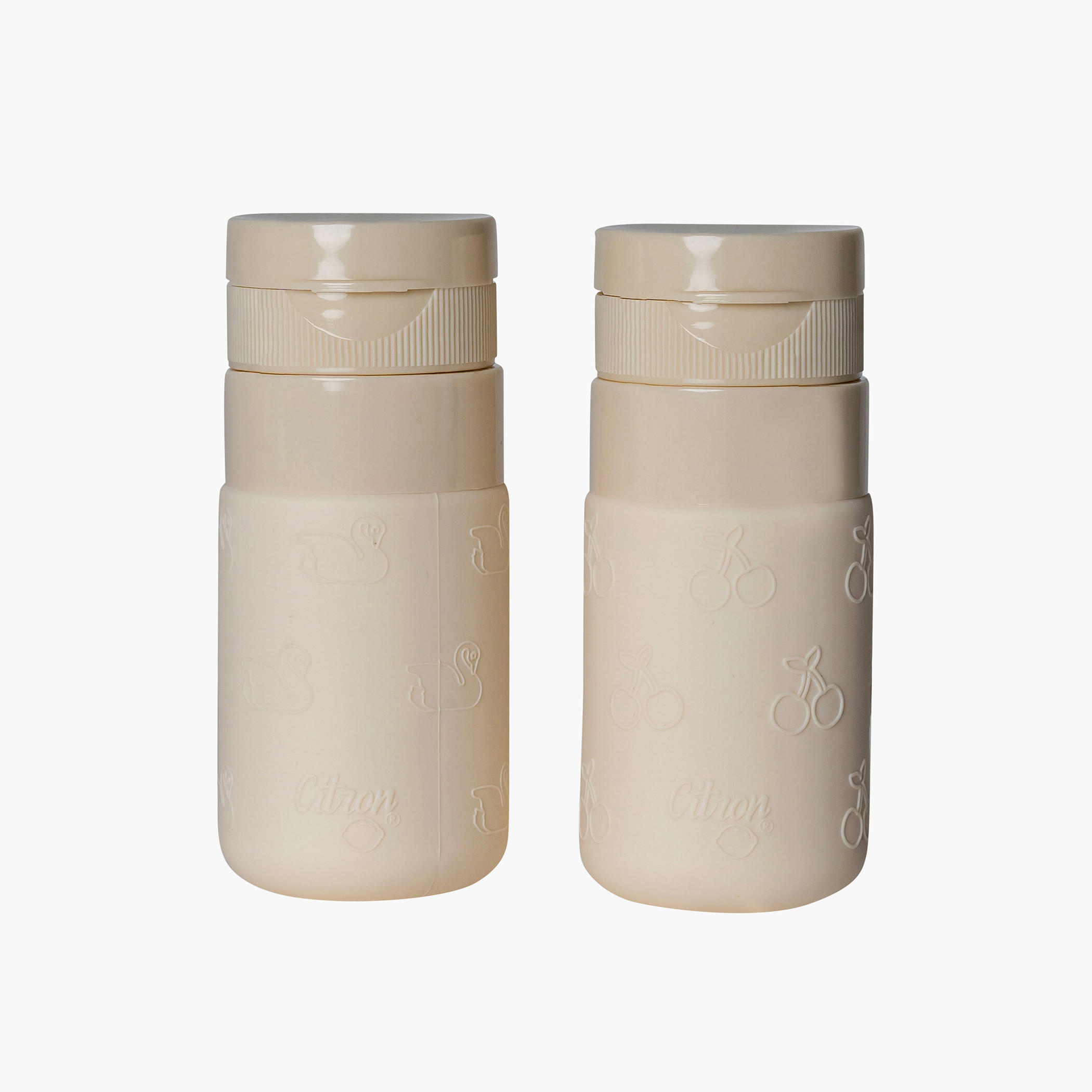 Citron Solid Plastic Water Bottle with No Drip Valve-school-lunchessentials-lunchboxes-image-1