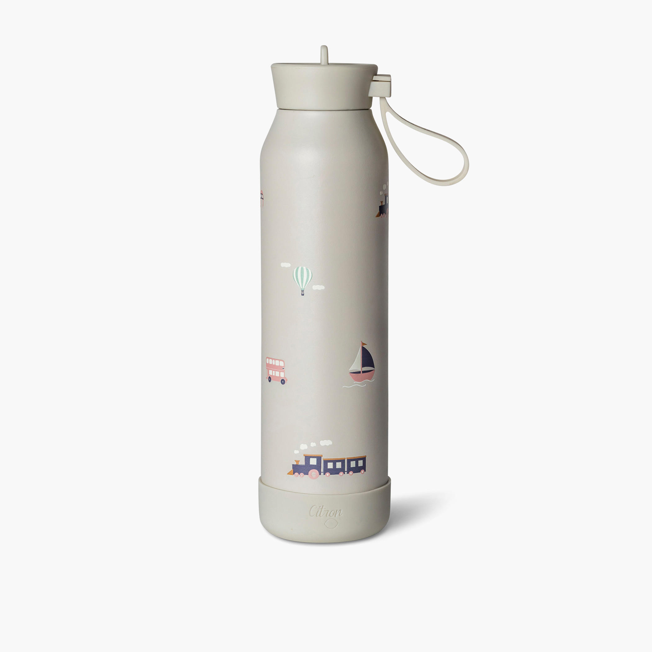 Citron Cars Stainless Steel Water Bottle with Sipper and Vacuum Insulation – 500 ml-school-waterbottles-image-1