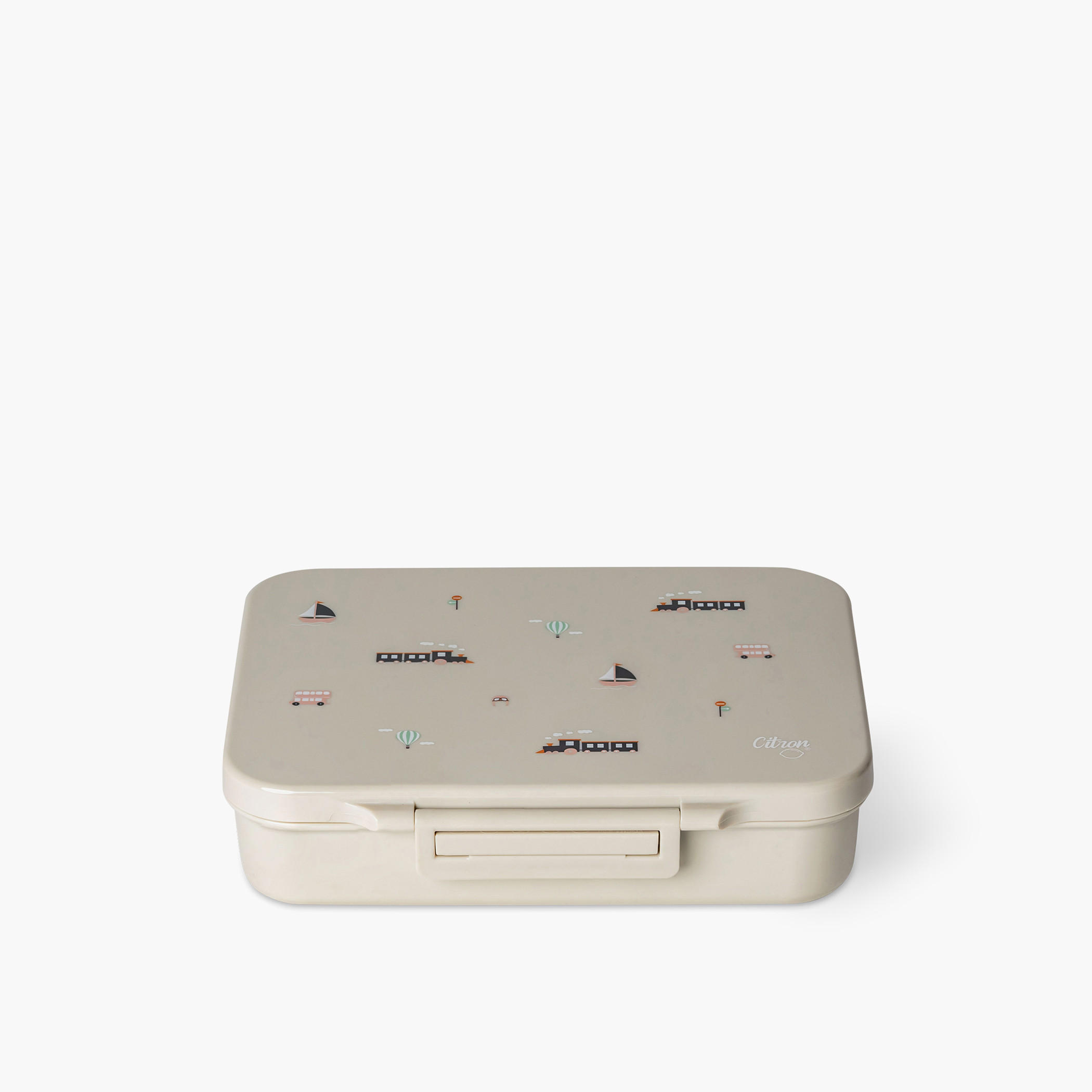 Citron Unicorn Print Sectioned Lunch Box with Clip Lock Lid6 -Month Warranty-school-lunchessentials-lunchboxes-image-3