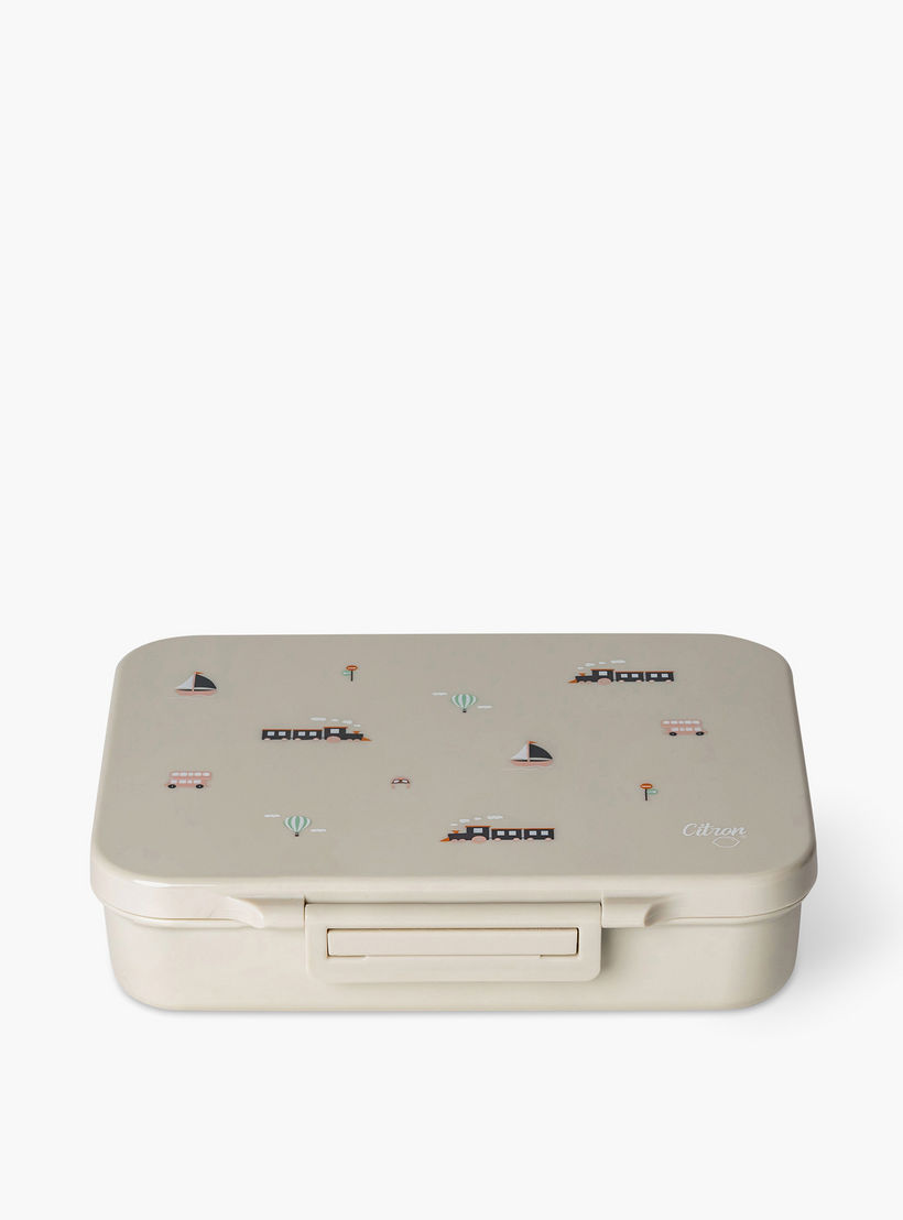 Citron Unicorn Print Sectioned Lunch Box with Clip Lock Lid6 -Month Warranty-school-lunchessentials-lunchboxes-image-3