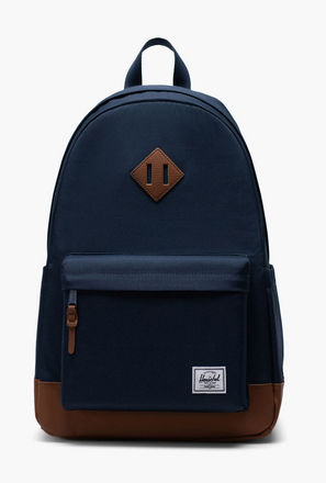 Herschel Supply Co Solid Backpack with Adjustable Straps and Zip Closure - 15x32x45 cms-school-image-1