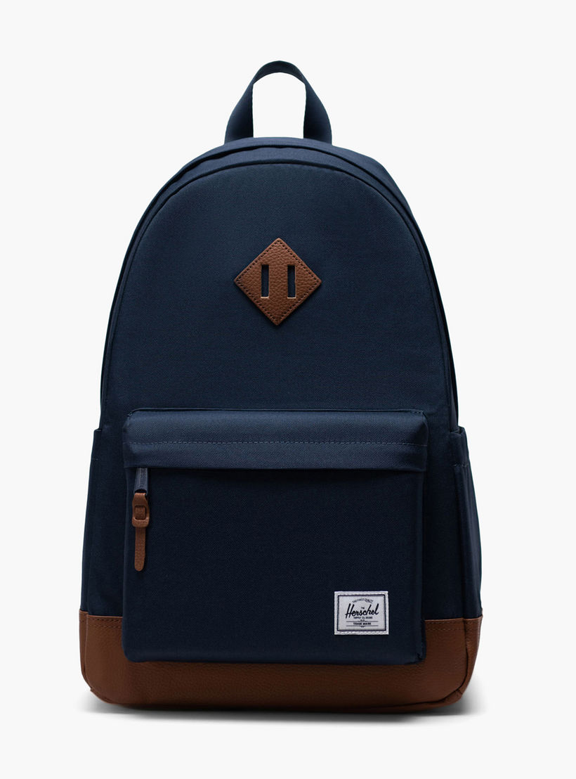 Herschel Supply Co Solid Backpack with Adjustable Straps and Zip Closure - 15x32x45 cms-school-bagsandbackpacks-backpacks-image-1