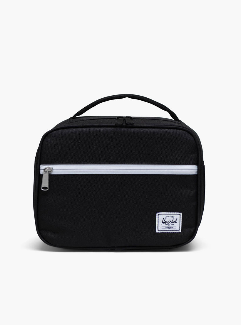 Herschel Supply Co Solid Lunch Bag with Handle and Zip Closure-school-lunchessentials-lunchbags-image-1