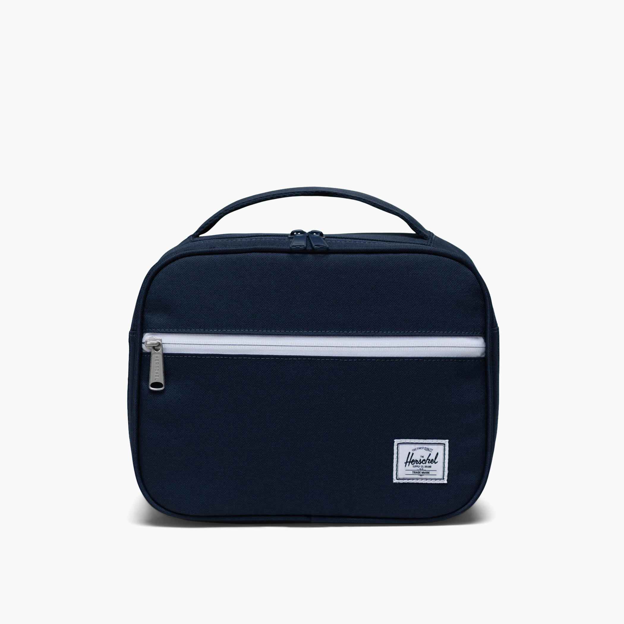Herschel Supply Co Solid Lunch Bag with Handle and Zip Closure-school-lunchessentials-lunchbags-image-1