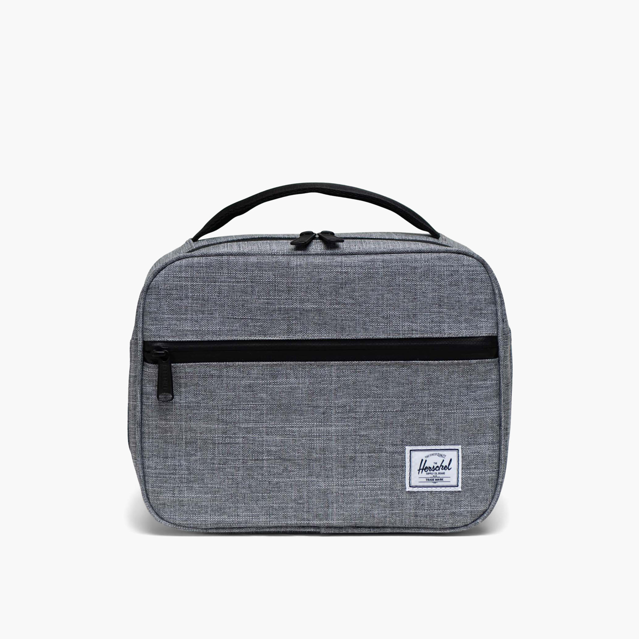 Herschel Supply Co Solid Lunch Bag with Handle and Zip Closure-school-lunchessentials-lunchbags-image-1