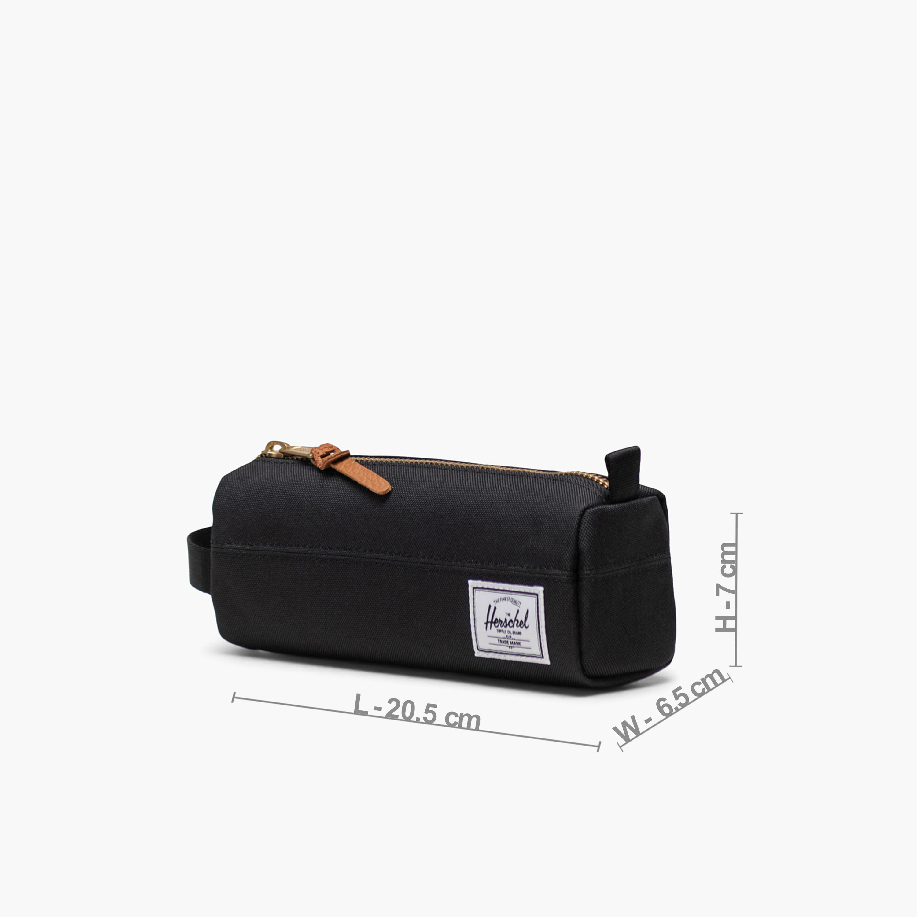 Herschel Supply Co Solid Pencil Pouch with Zip Closure-school-stationery-pencilcases-image-3