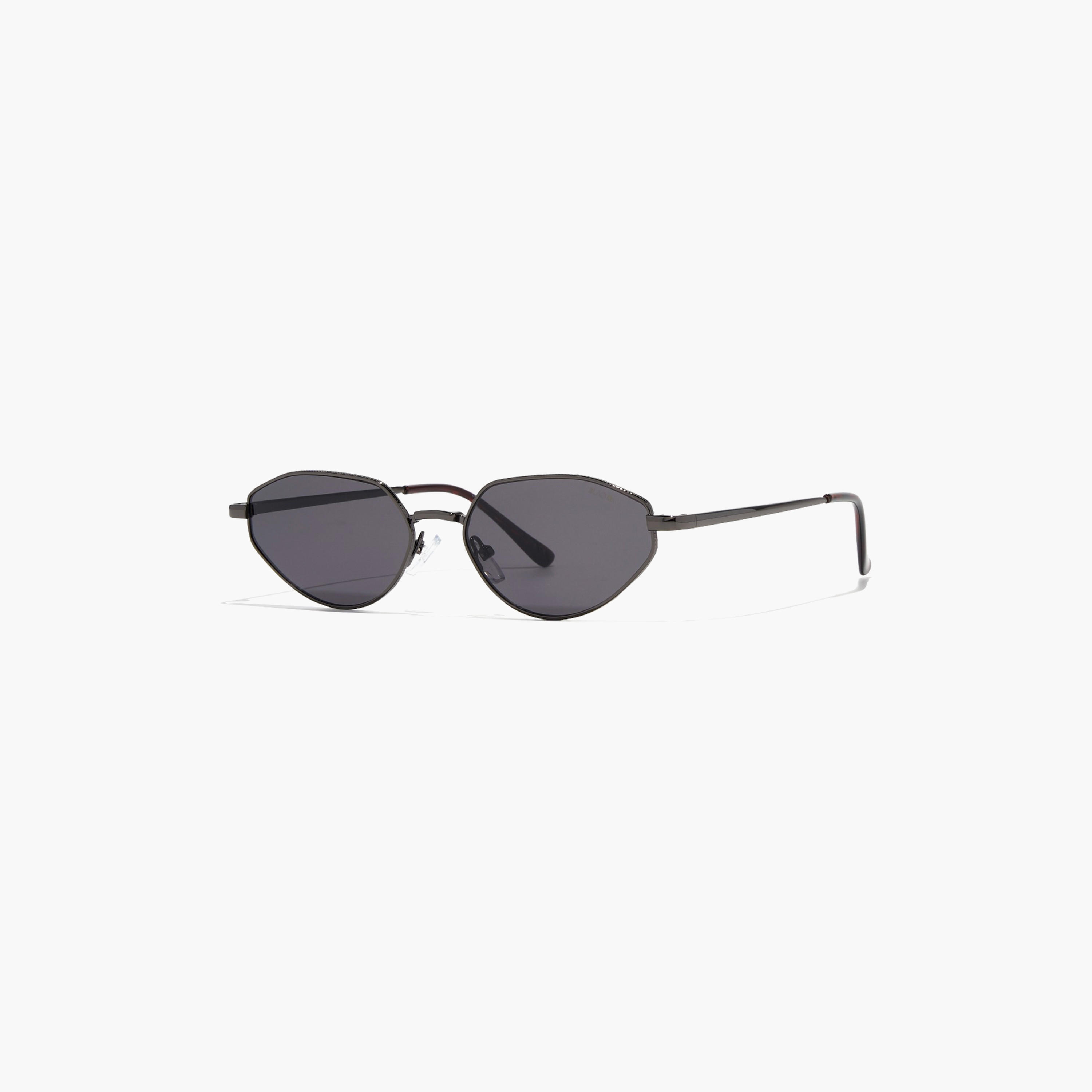 نظارة شمسية بعدسات هندسية رمادية من بلاك أوت هش-هاش مع 55 مم -women-sunglasses-image-1