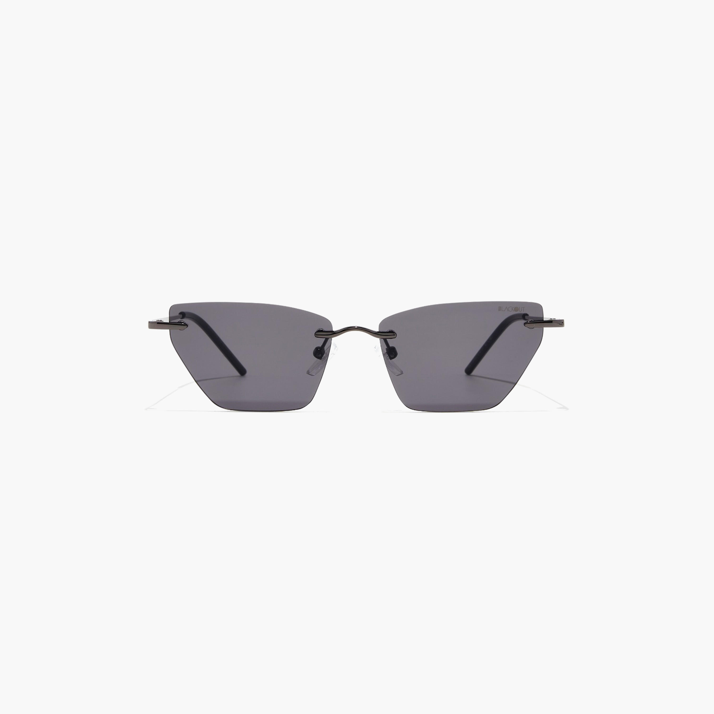 نظارة شمسية بعدسات رمادية ذات كات آي من بلاك أوت ويسبر 54 مم -women-sunglasses-image-4