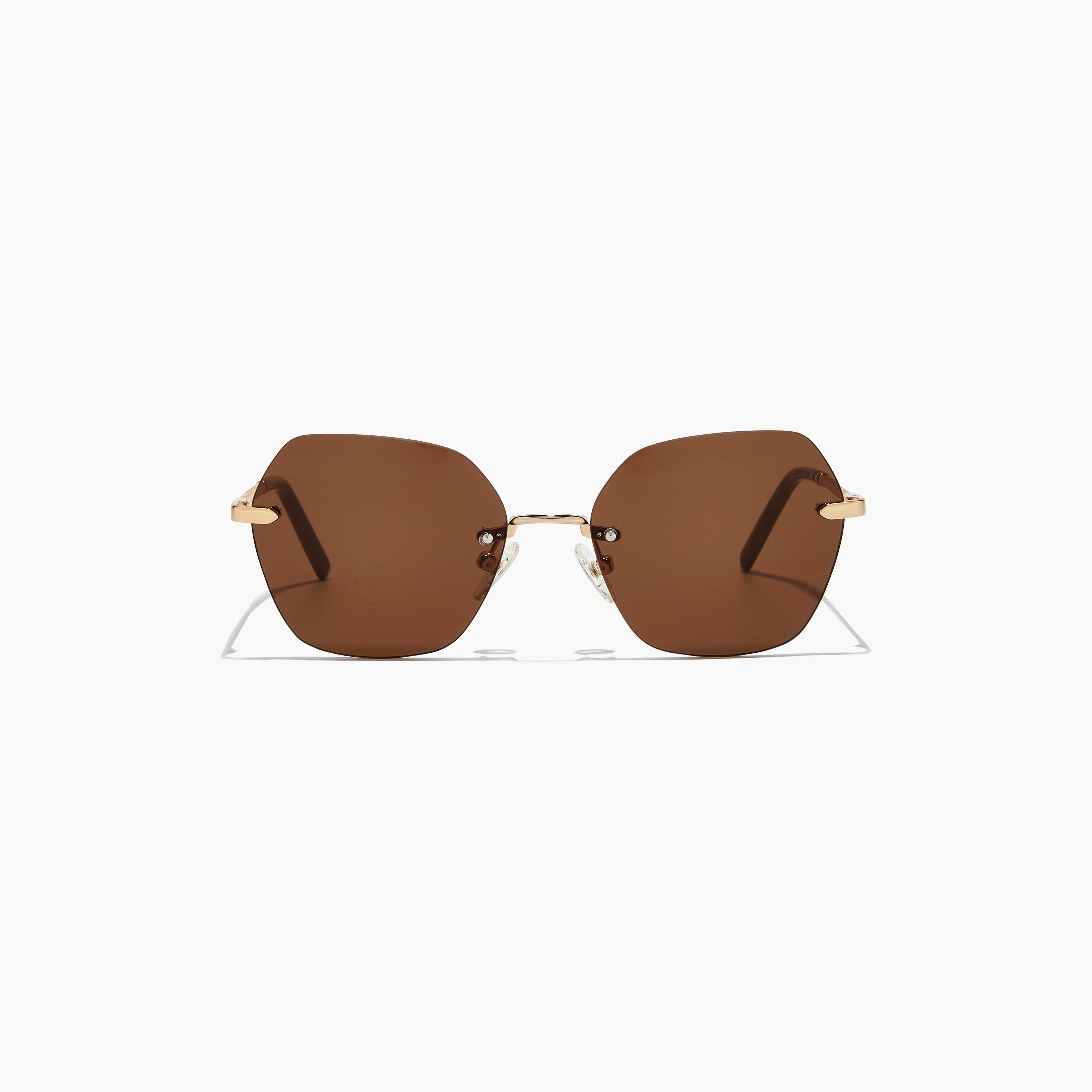 30Sundays ARIA 's Brown Lens 53 MM Geometric Sunglasses -women-sunglasses-image-3