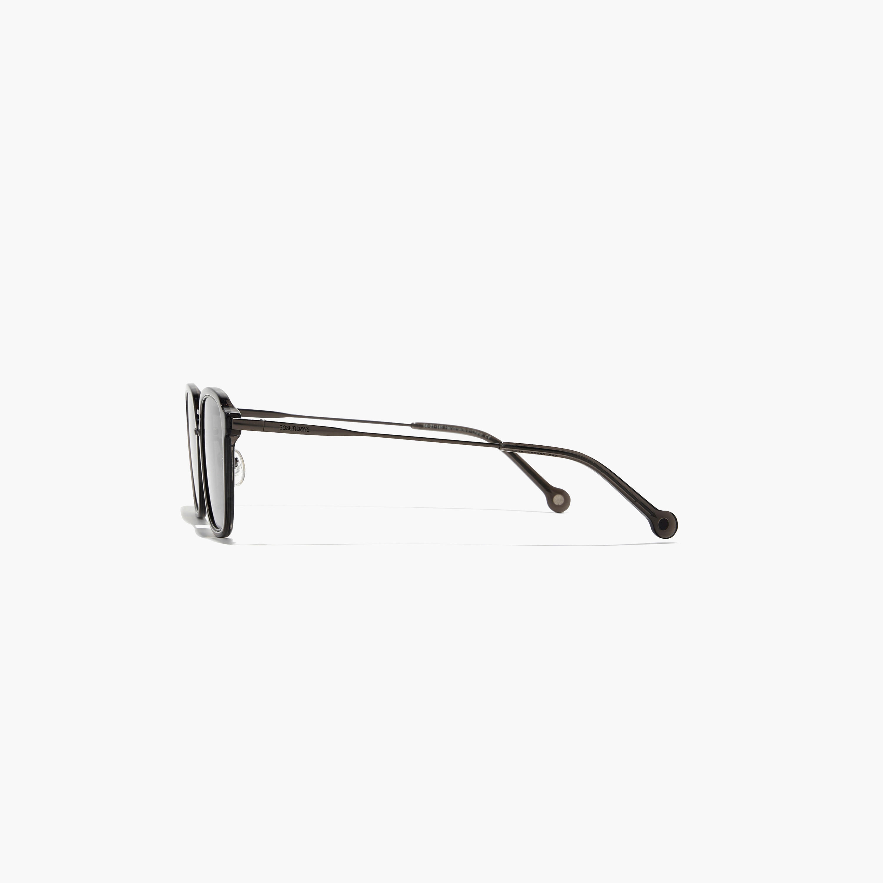 نظارة شمسية بعدسات سوداء مستطيلة من 30 ساندايز إليو مع 54 مم -men-sunglasses-image-4