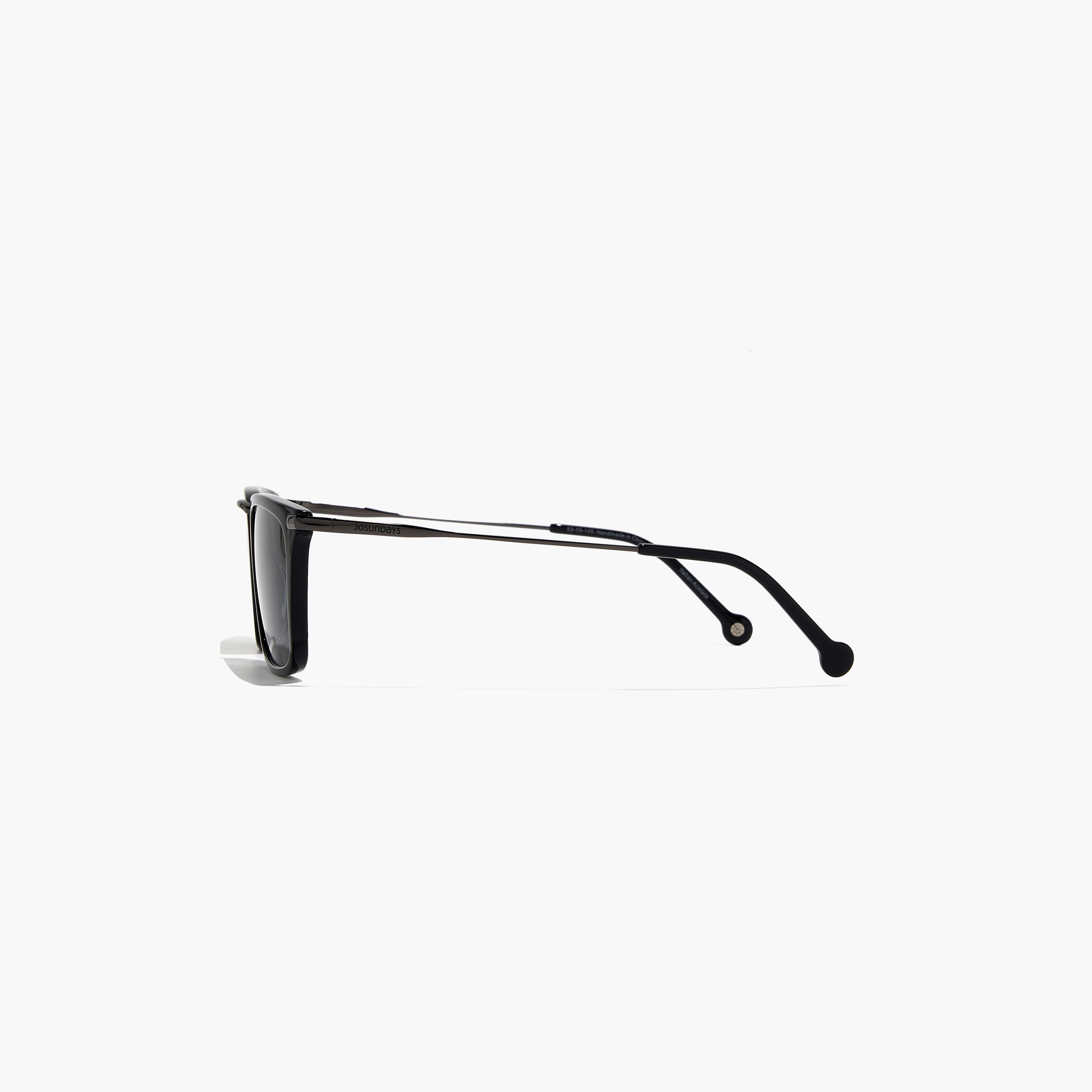 30Sundays SOLARA 's Black Lens 53 MM Square Sunglasses -men-sunglasses-image-4