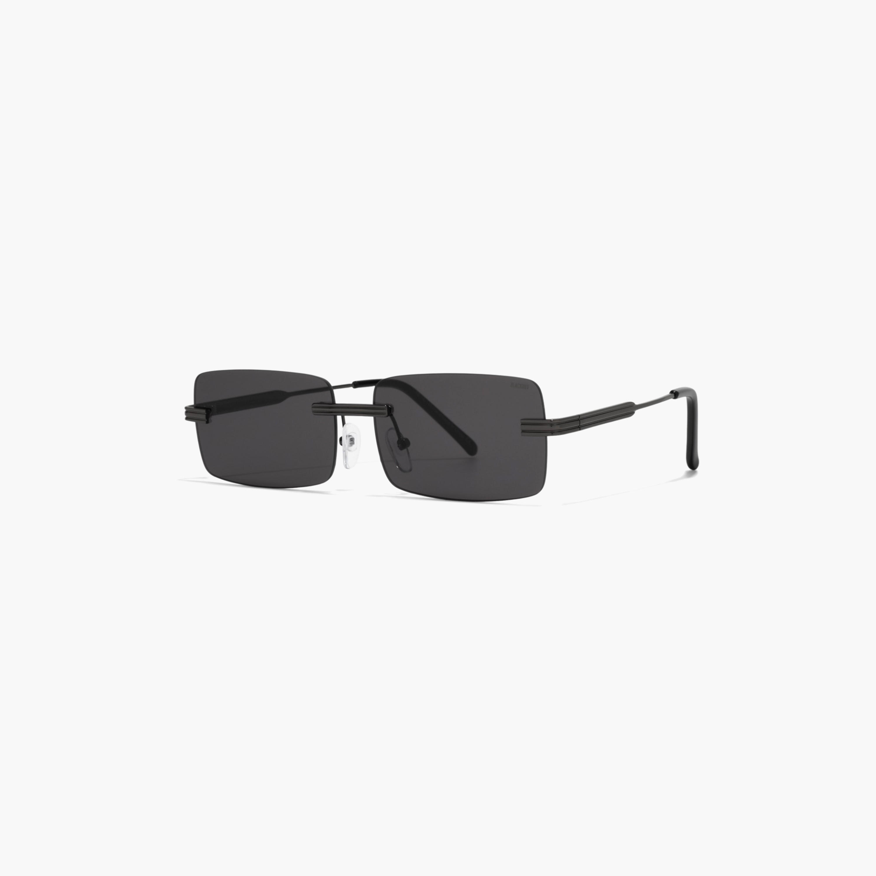 BlackOut LUMINOSITY  Black Lens 58 MM Rectangle Sunglasses -men-sunglasses-image-1