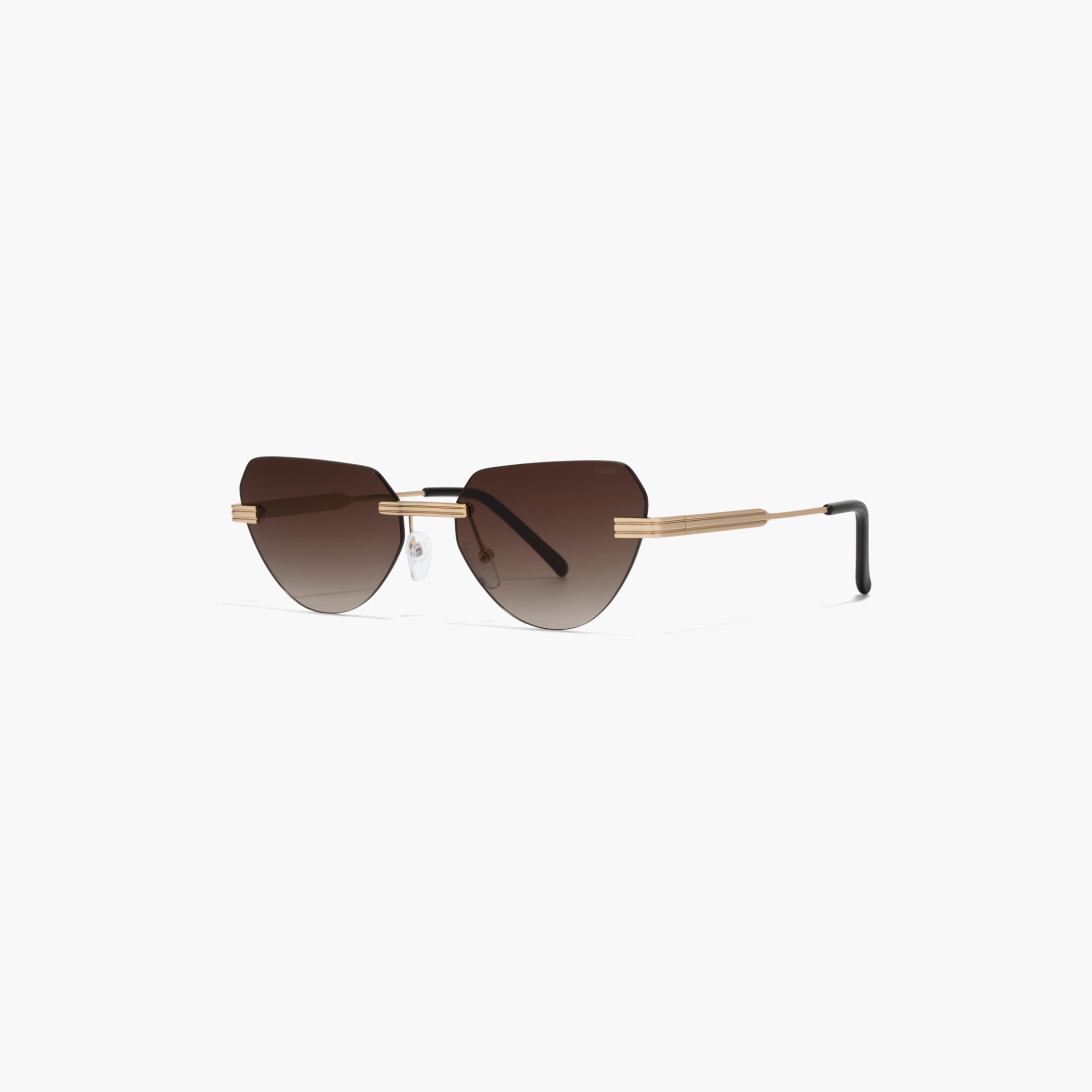 BlackOut LUSTRE 's Brown Lens 54 MM Cat Eye Sunglasses -women-sunglasses-image-1
