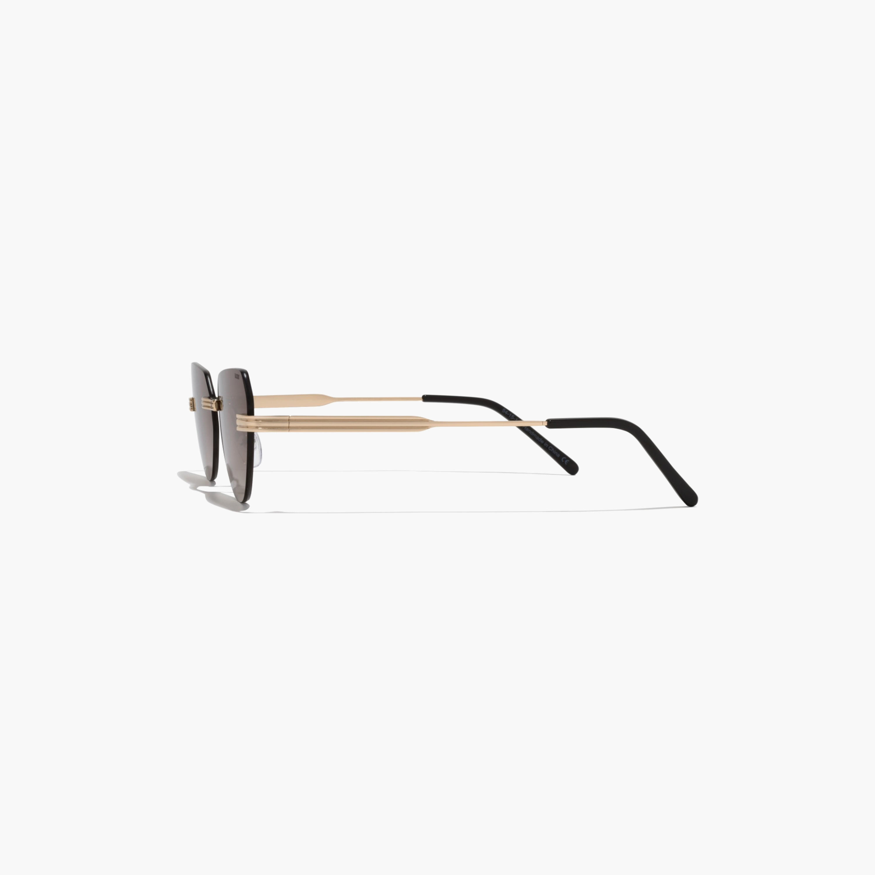 BlackOut LUSTRE 's Brown Lens 54 MM Cat Eye Sunglasses -women-sunglasses-image-4