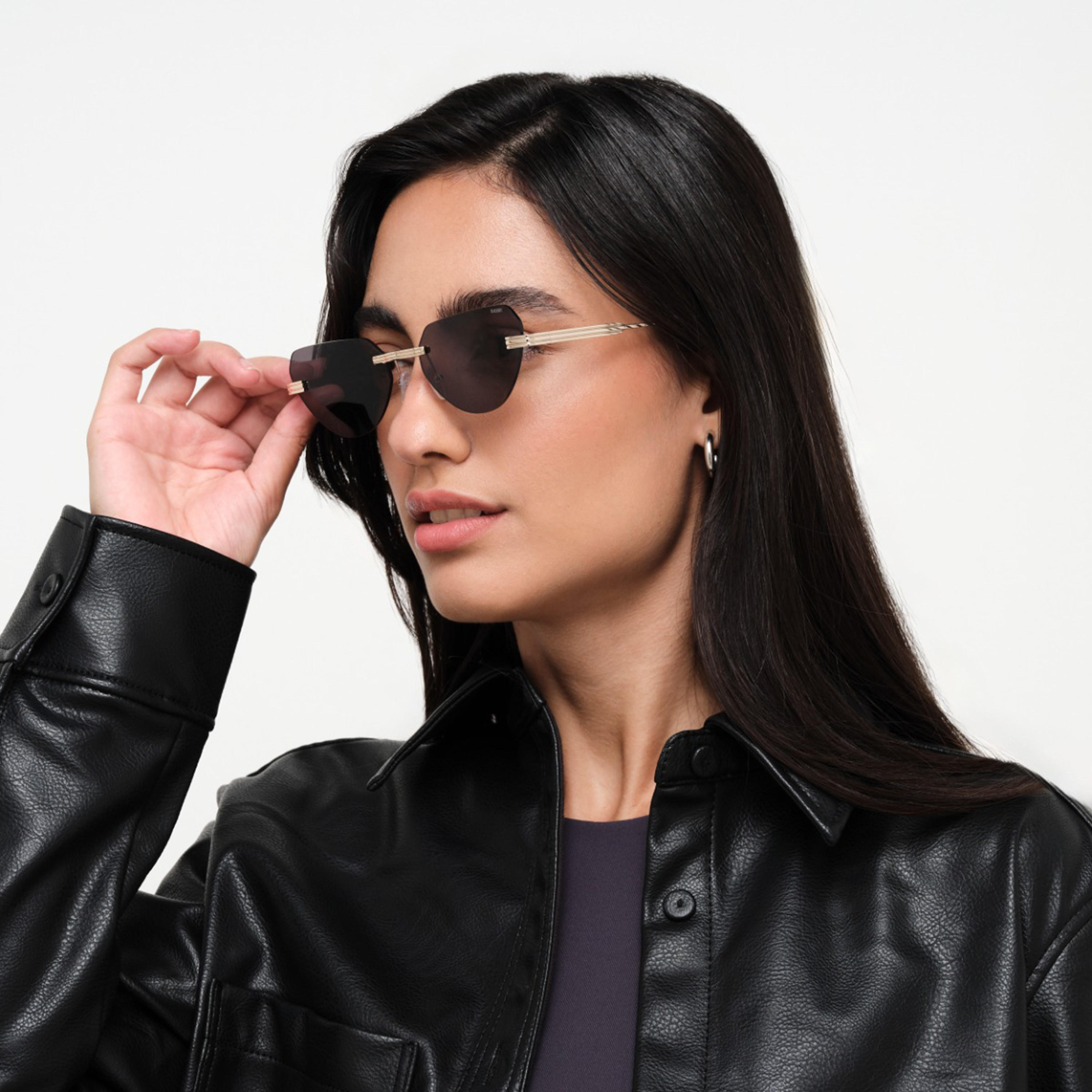 BlackOut LUSTRE 's Black Lens 54 MM Cat Eye Sunglasses -women-sunglasses-image-6