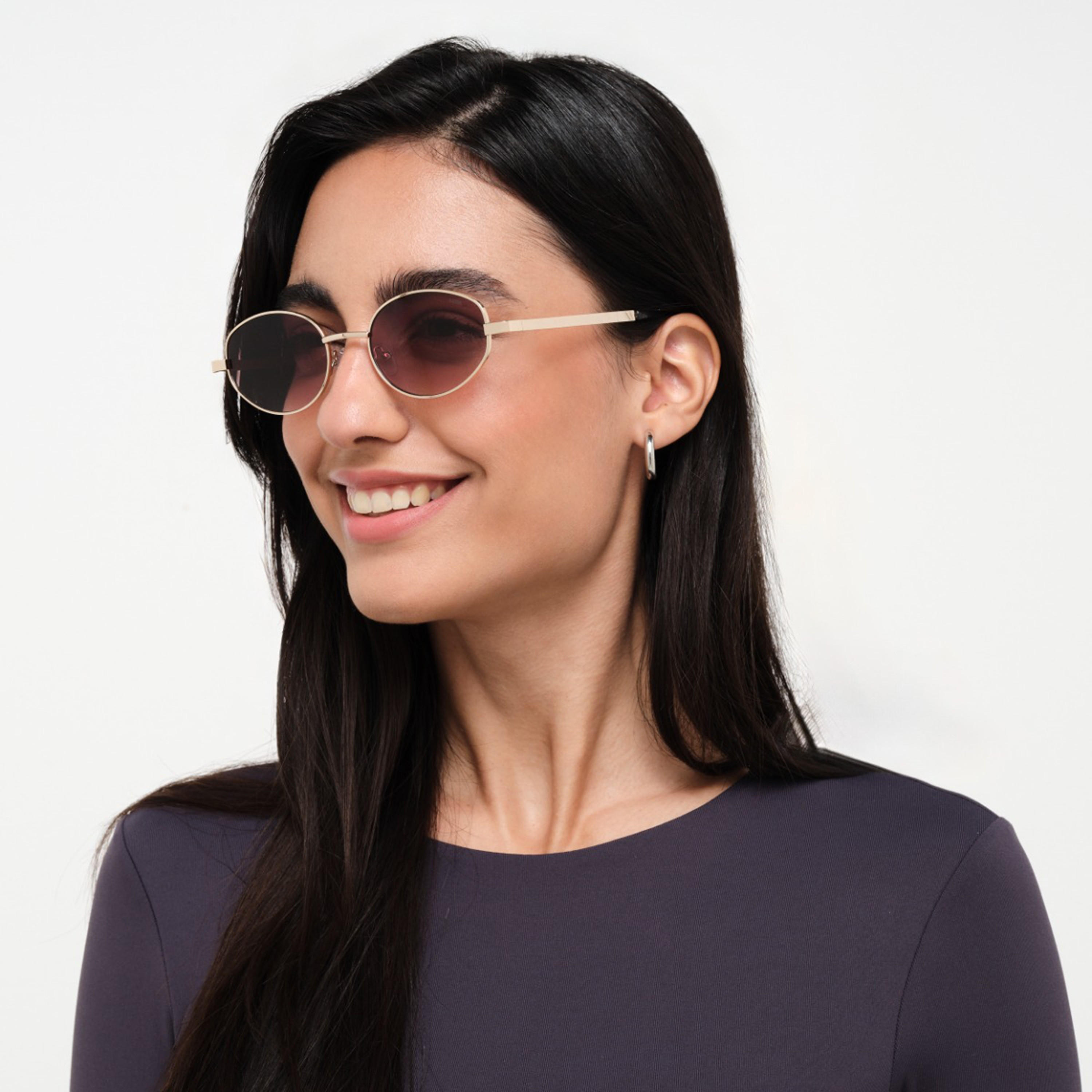 نظارة شمسية بعدسات بنية بيضاوية من بلاك أوت جلو مع 54 مم -men-sunglasses-image-5