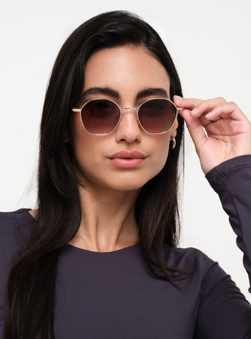 نظارة شمسية بعدسات هندسية وبنية من بلاك أوت شيمر مع 48 مم -men-sunglasses-image-5