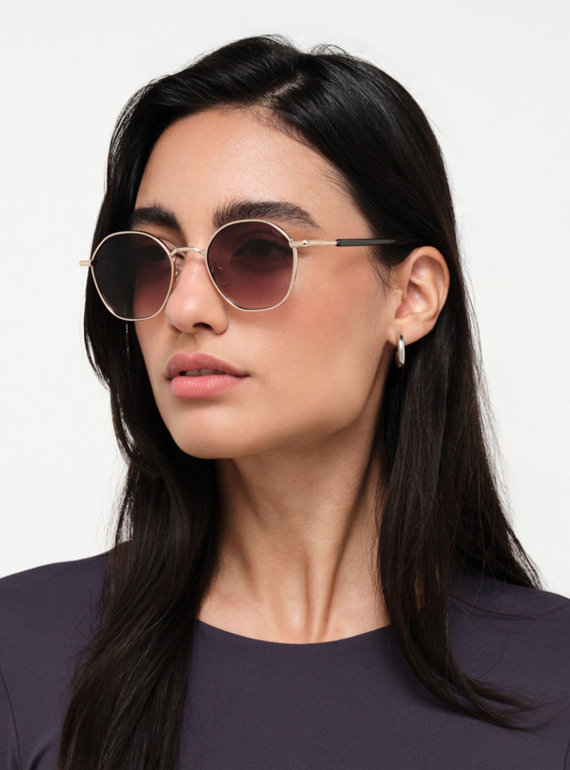 نظارة شمسية بعدسات هندسية وبنية من بلاك أوت شيمر مع 48 مم -men-sunglasses-image-6
