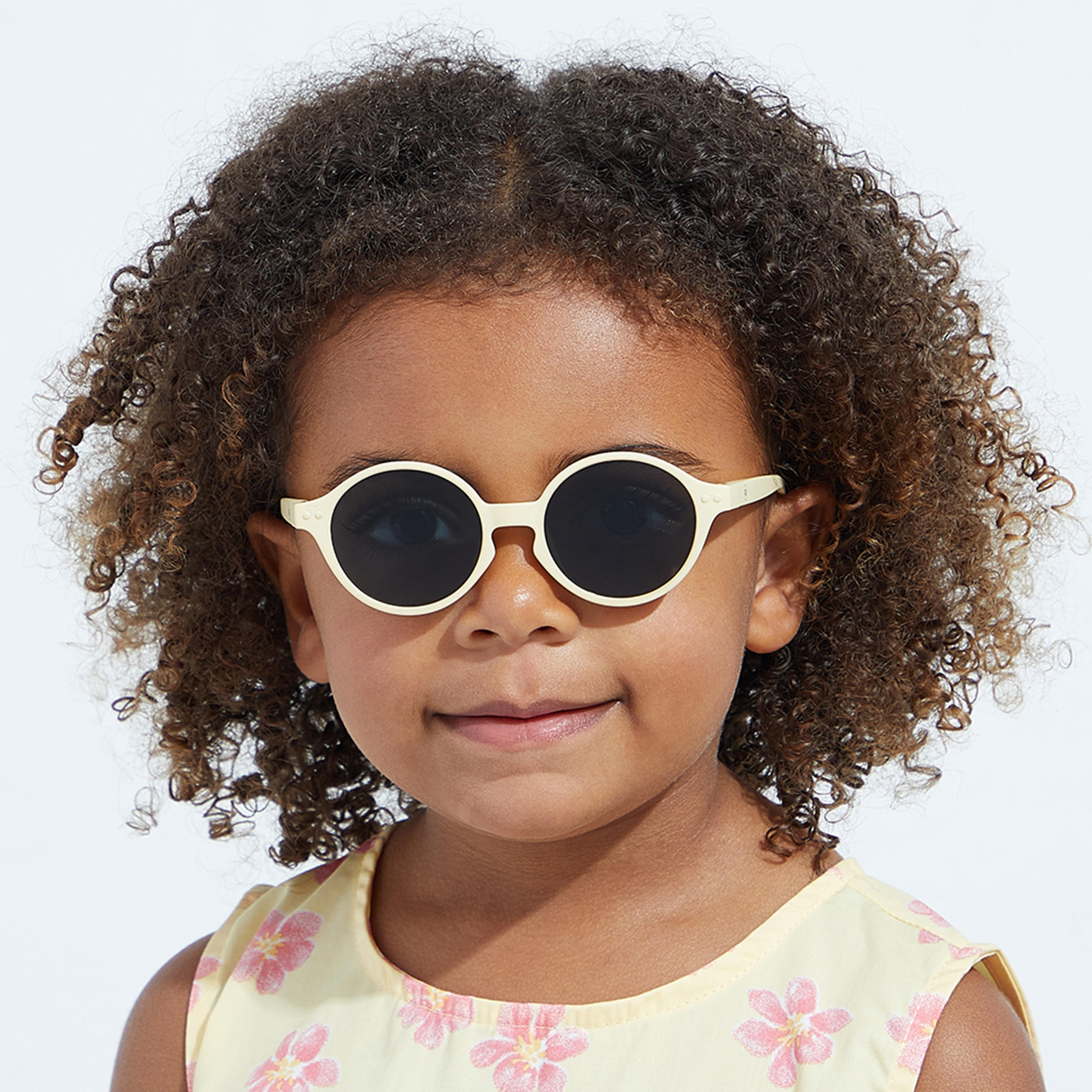 Babamio Kids Grey Lens 40 MM Round Sunglasses | BAB-000500-2007-girls-accessories-sunglasses-image-5