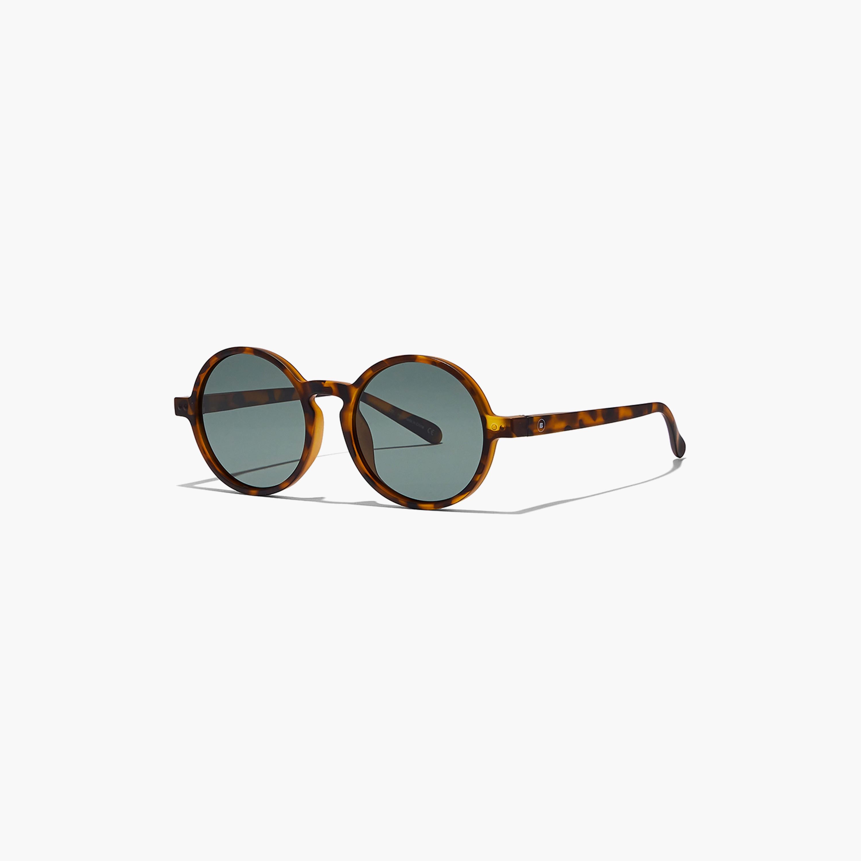 Babamio Kids Green Lens 50 MM Round Sunglasses | BAB-000502-1306-girls-accessories-sunglasses-image-1