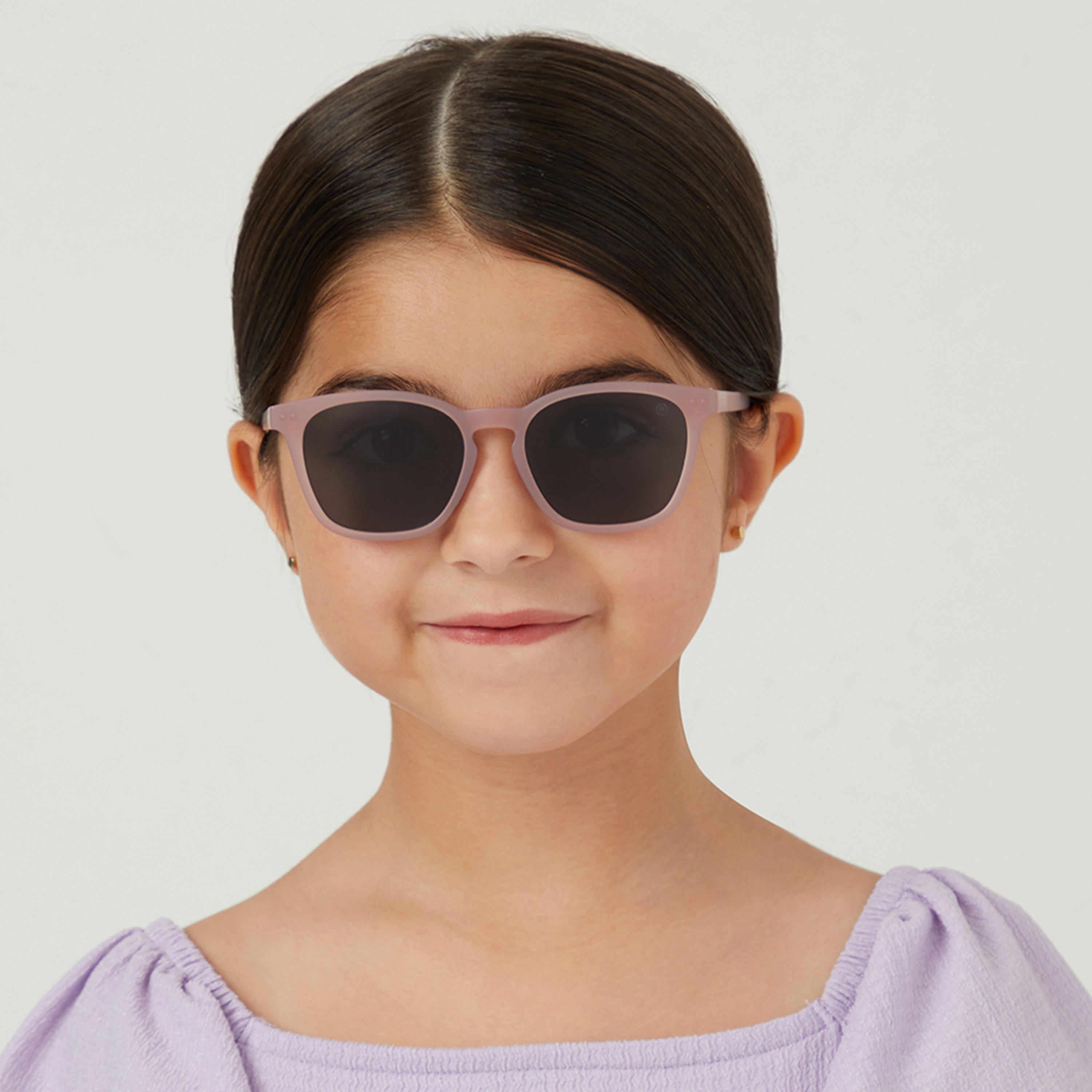 Babamio Kids Grey Lens 46 MM Square Sunglasses | BAB-000503-0907-girls-accessories-sunglasses-image-5