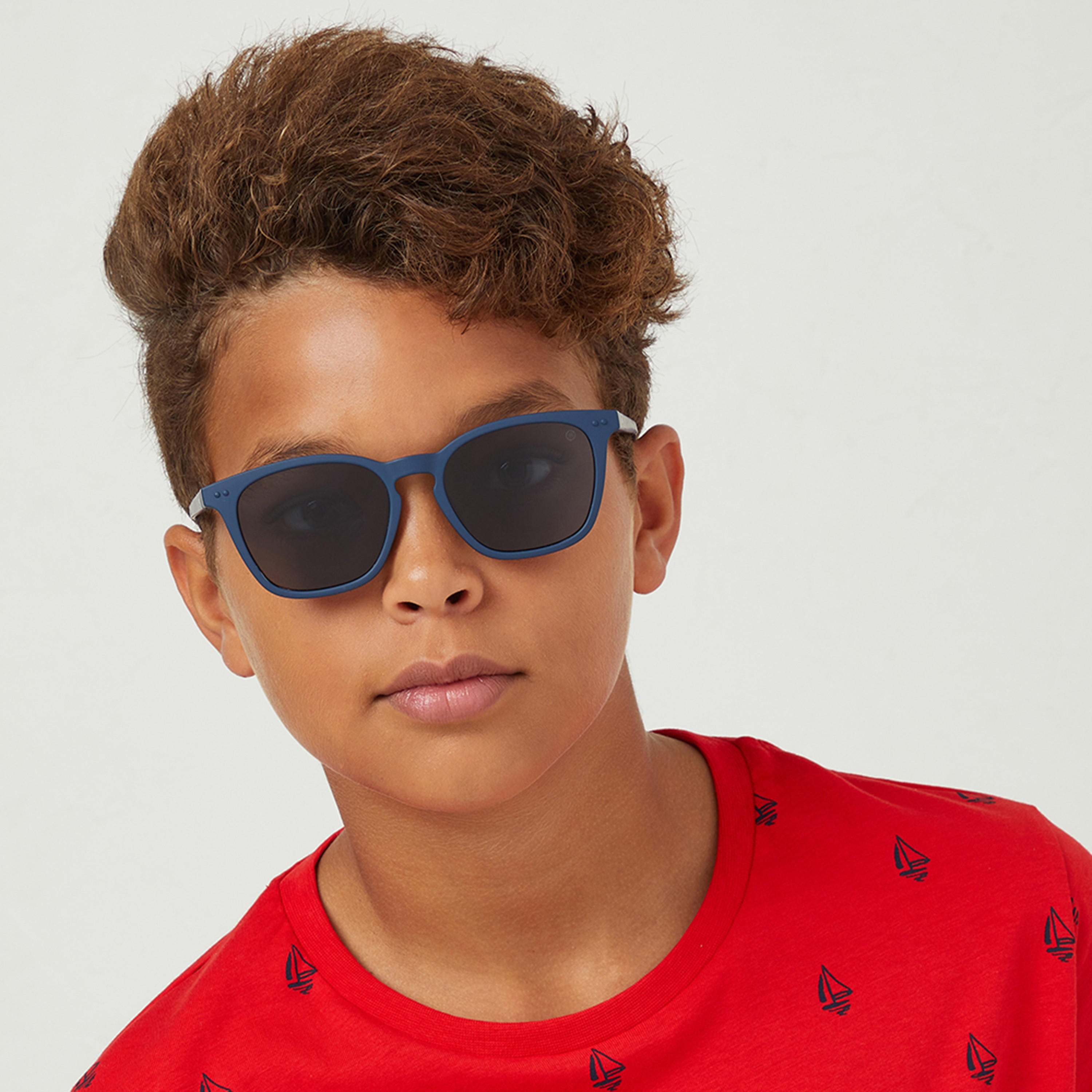 Babamio Kids Grey Lens 51 MM Square Sunglasses | BAB-000504-0207-girls-accessories-sunglasses-image-6