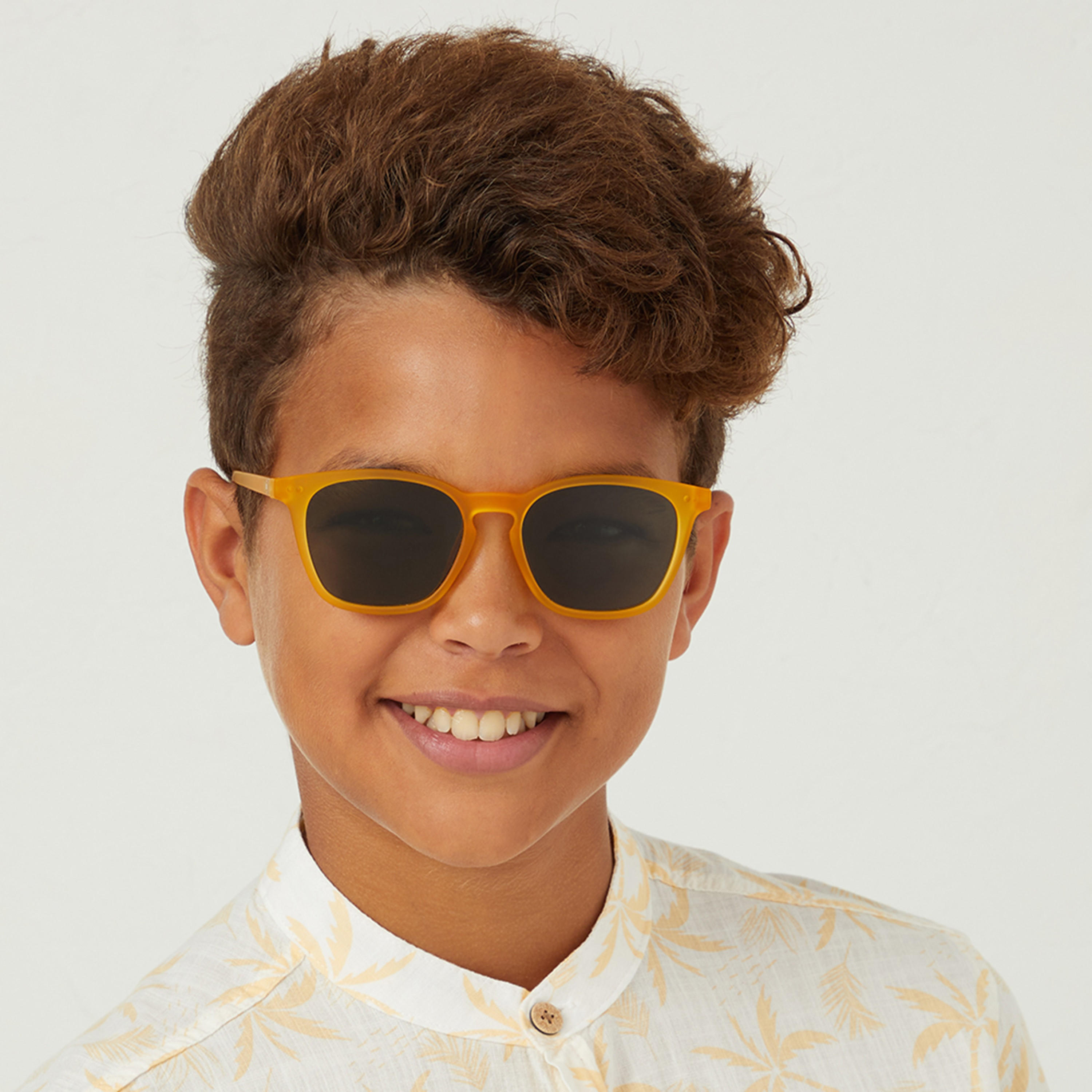 Babamio Kids Green Lens 51 MM Square Sunglasses | BAB-000504-2006-girls-accessories-sunglasses-image-6