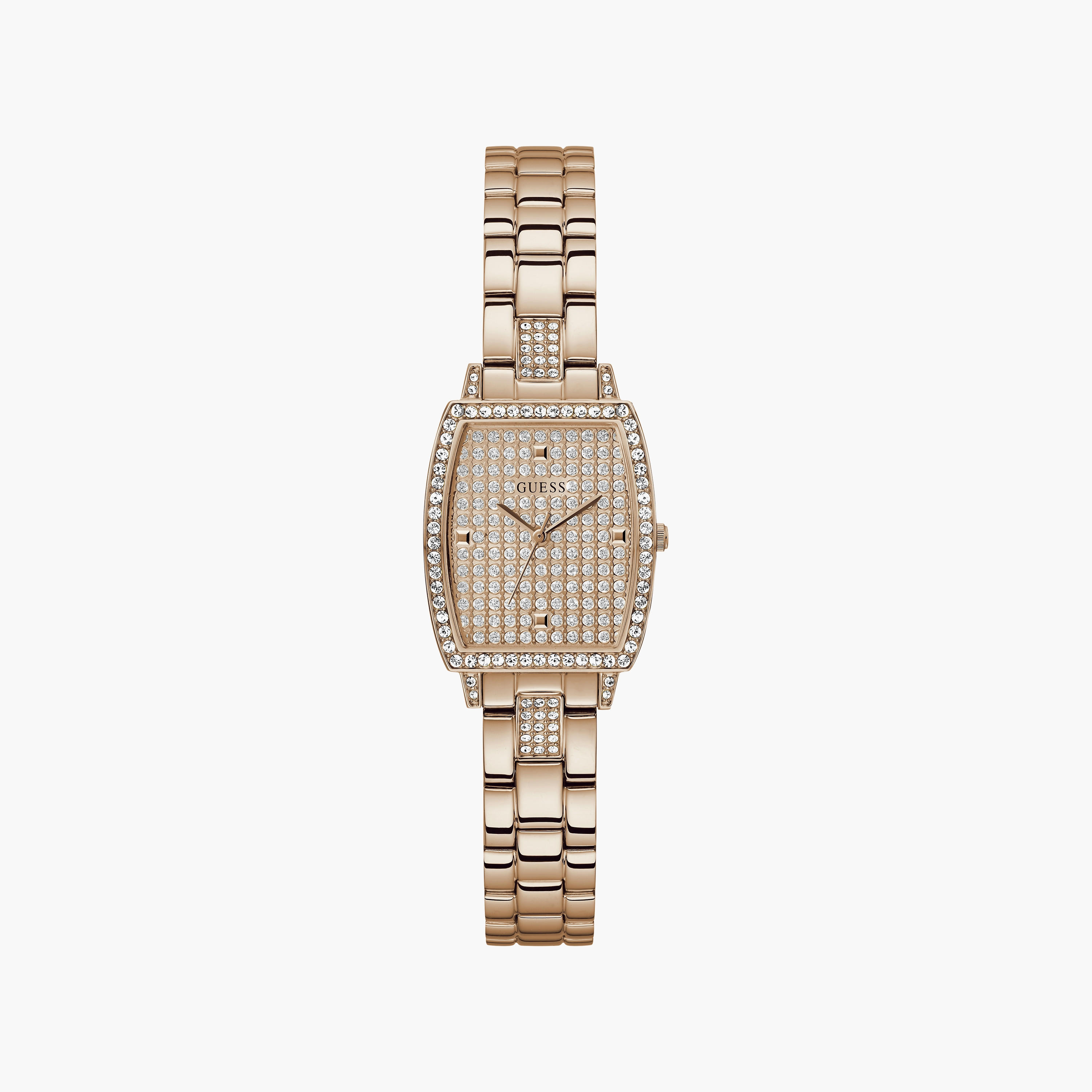 Guess Rose Gold Analog Stainless Steel Strap Watch | GW0611L3 | 24 MM-women-watchesandjewellery-watches-image-1