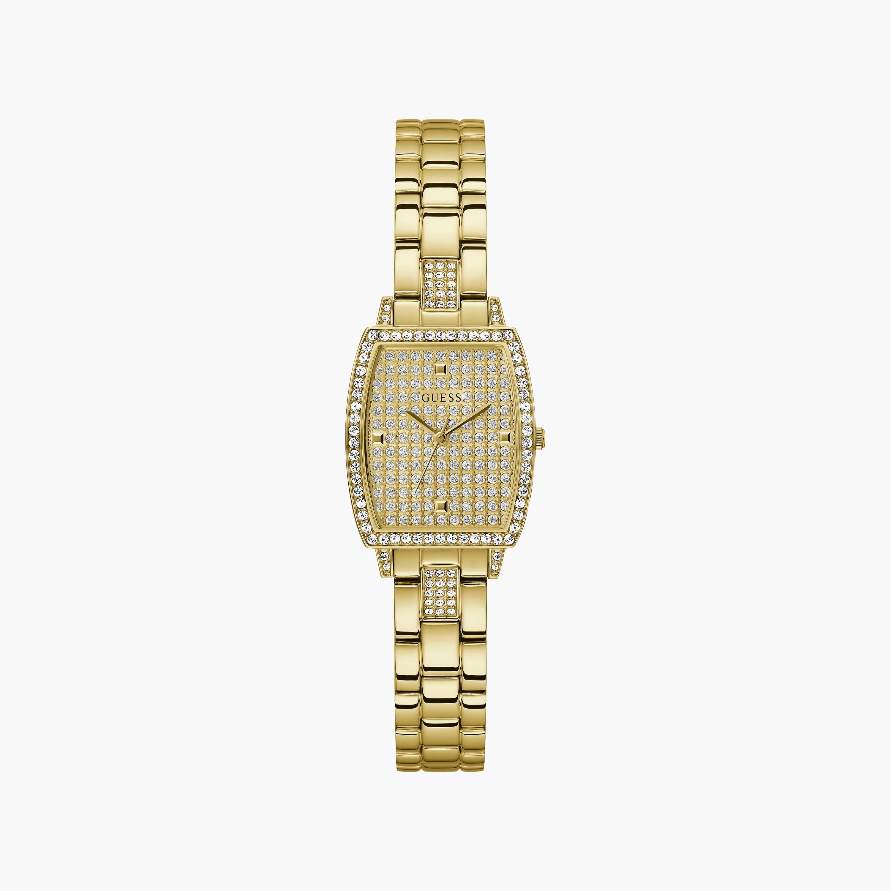 ساعة أنالوج ذهبية بسوار ستانلس ستيل من جيس | GW0611L2-women-watchesandjewellery-watches-image-1