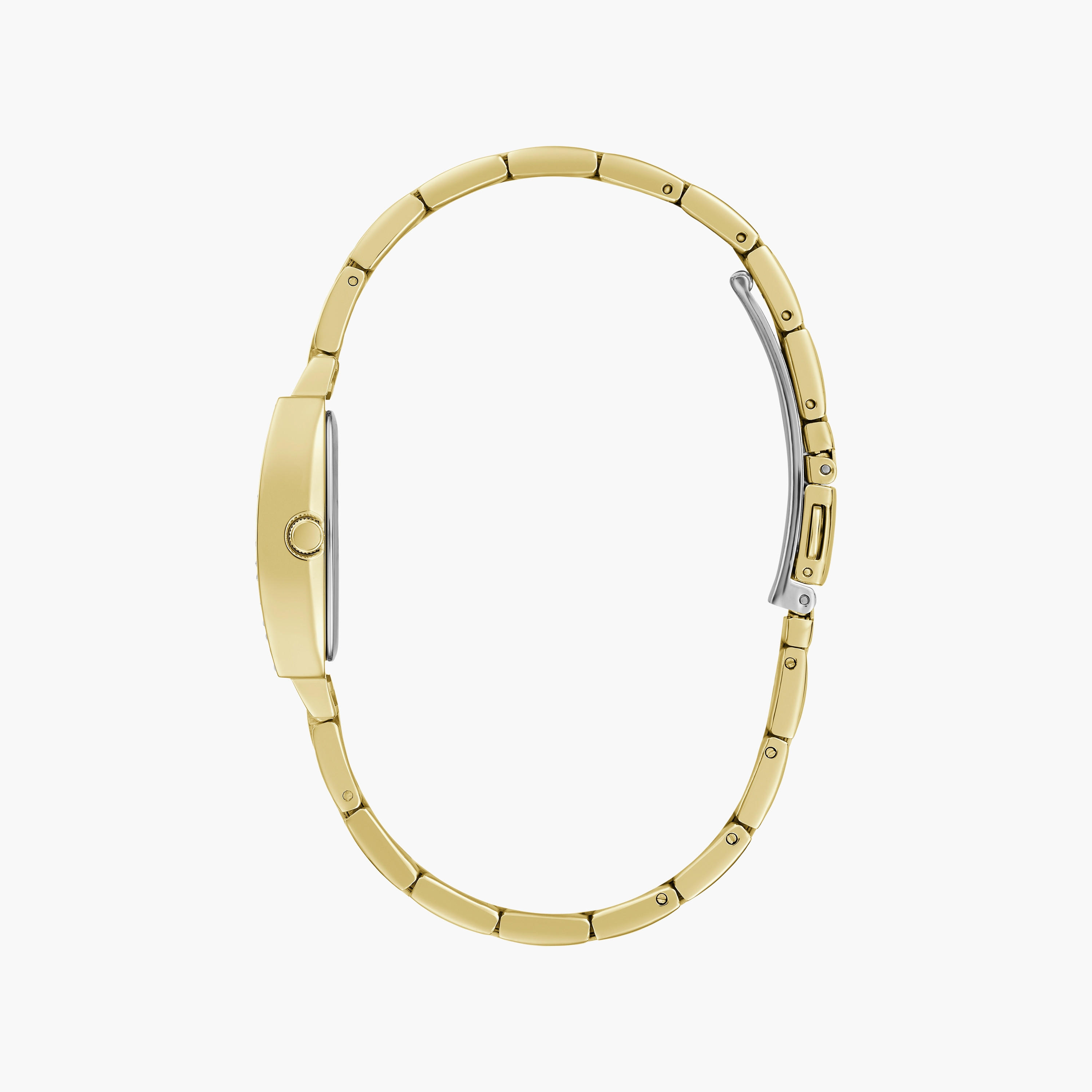 ساعة أنالوج ذهبية بسوار ستانلس ستيل من جيس | GW0611L2-women-watchesandjewellery-watches-image-2