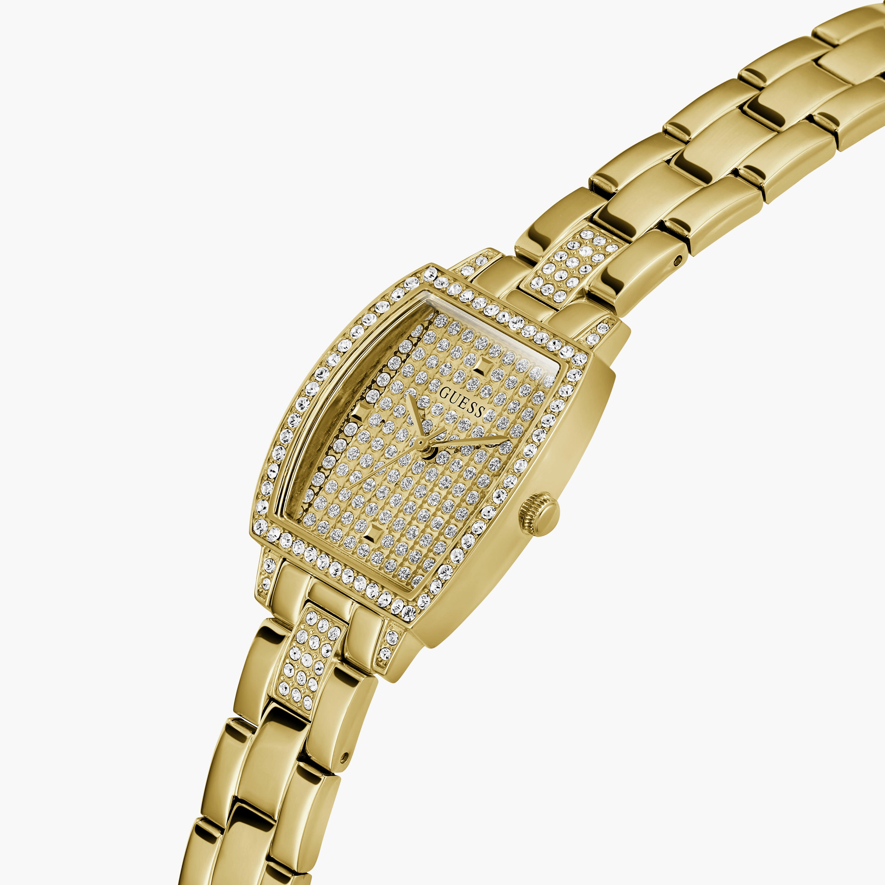 ساعة أنالوج ذهبية بسوار ستانلس ستيل من جيس | GW0611L2-women-watchesandjewellery-watches-image-4