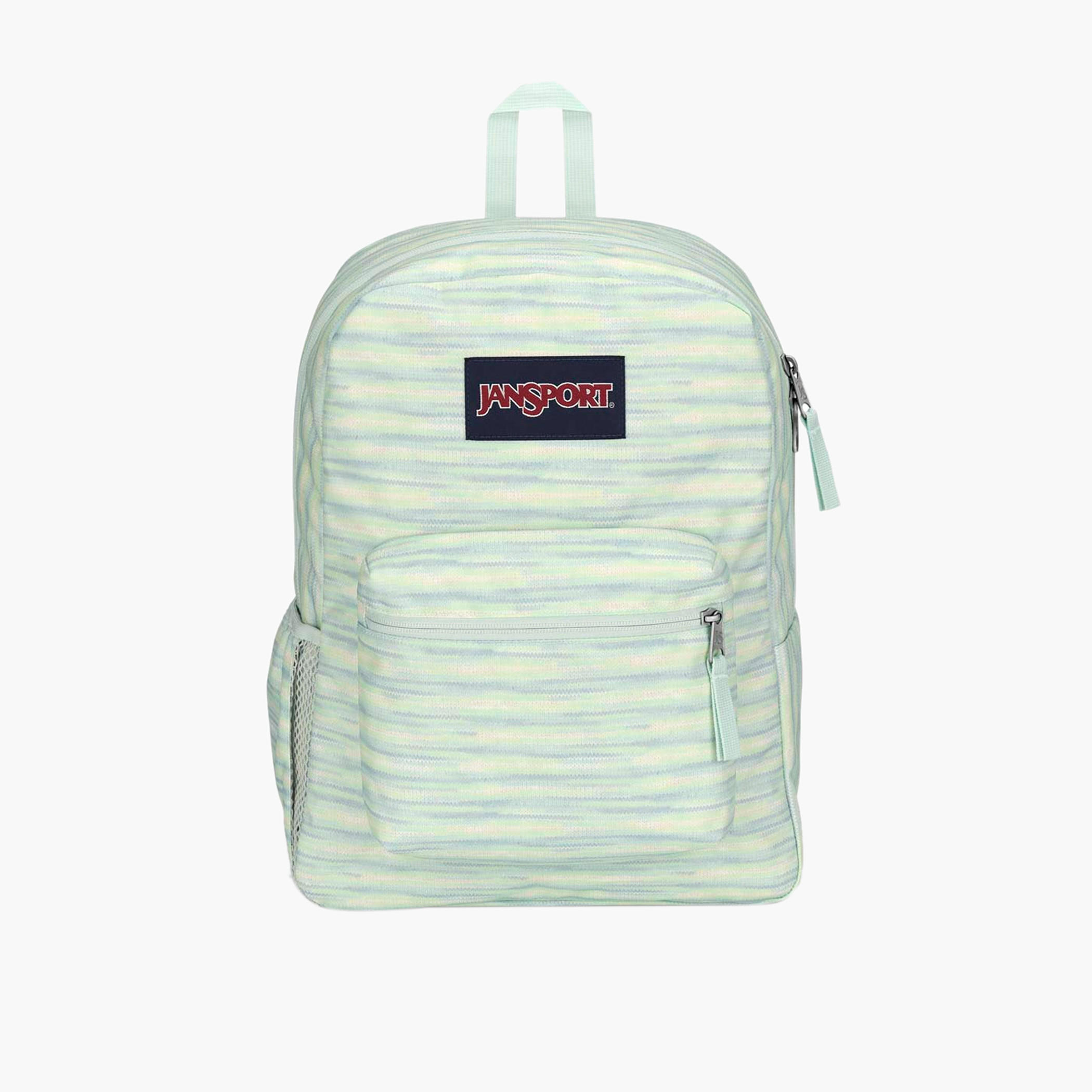 Jansport Striped Backpack with Adjustable Straps and Zip Closure - 60.02x39.7x45.72 cms-school-bagsandbackpacks-backpacks-image-1