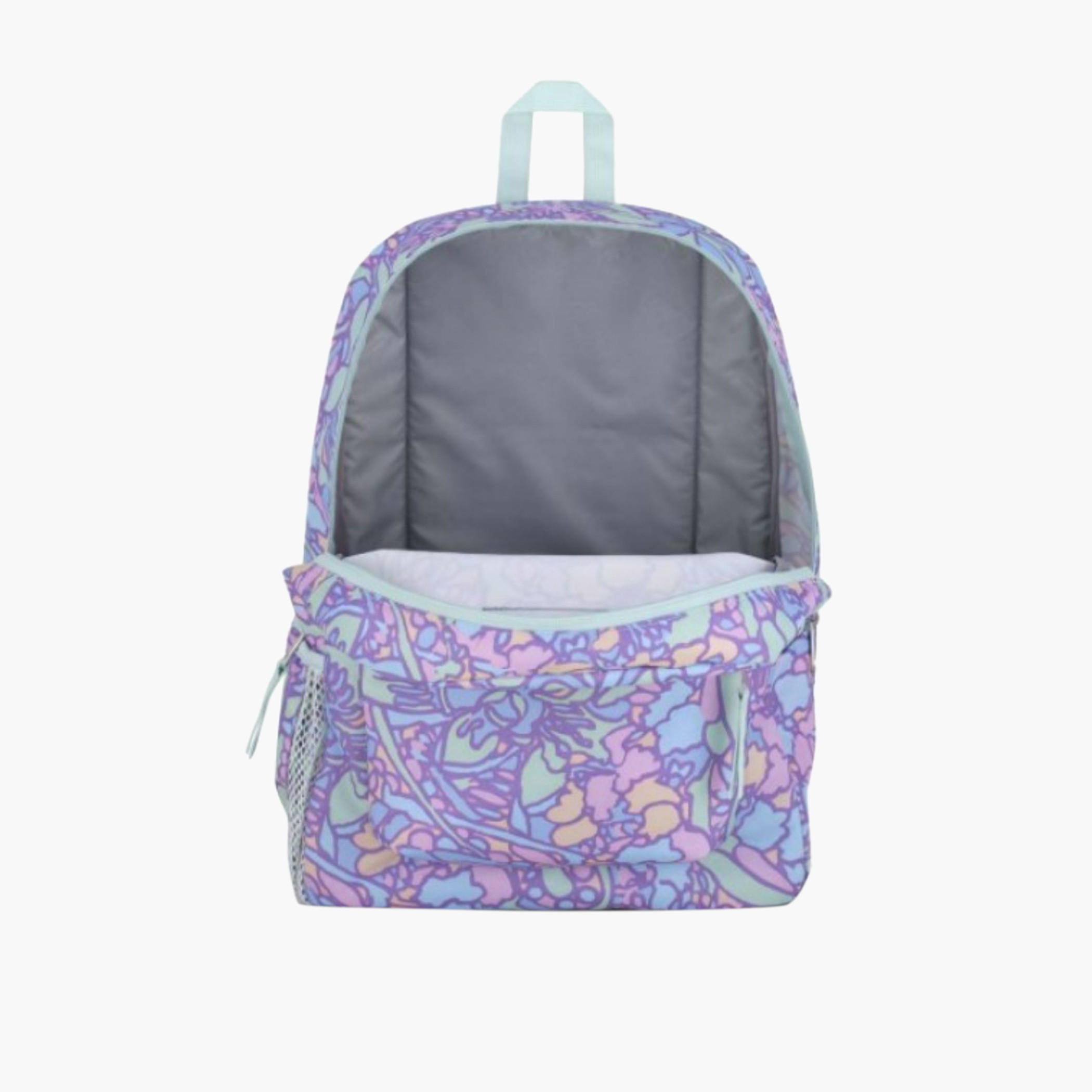 Jansport Floral Print Backpack with Adjustable Straps and Zip Closure - 60.02x39.7x45.72 cms-cpkids-backtoschool-schoolbagsandbackpacks-backpacks-image-5