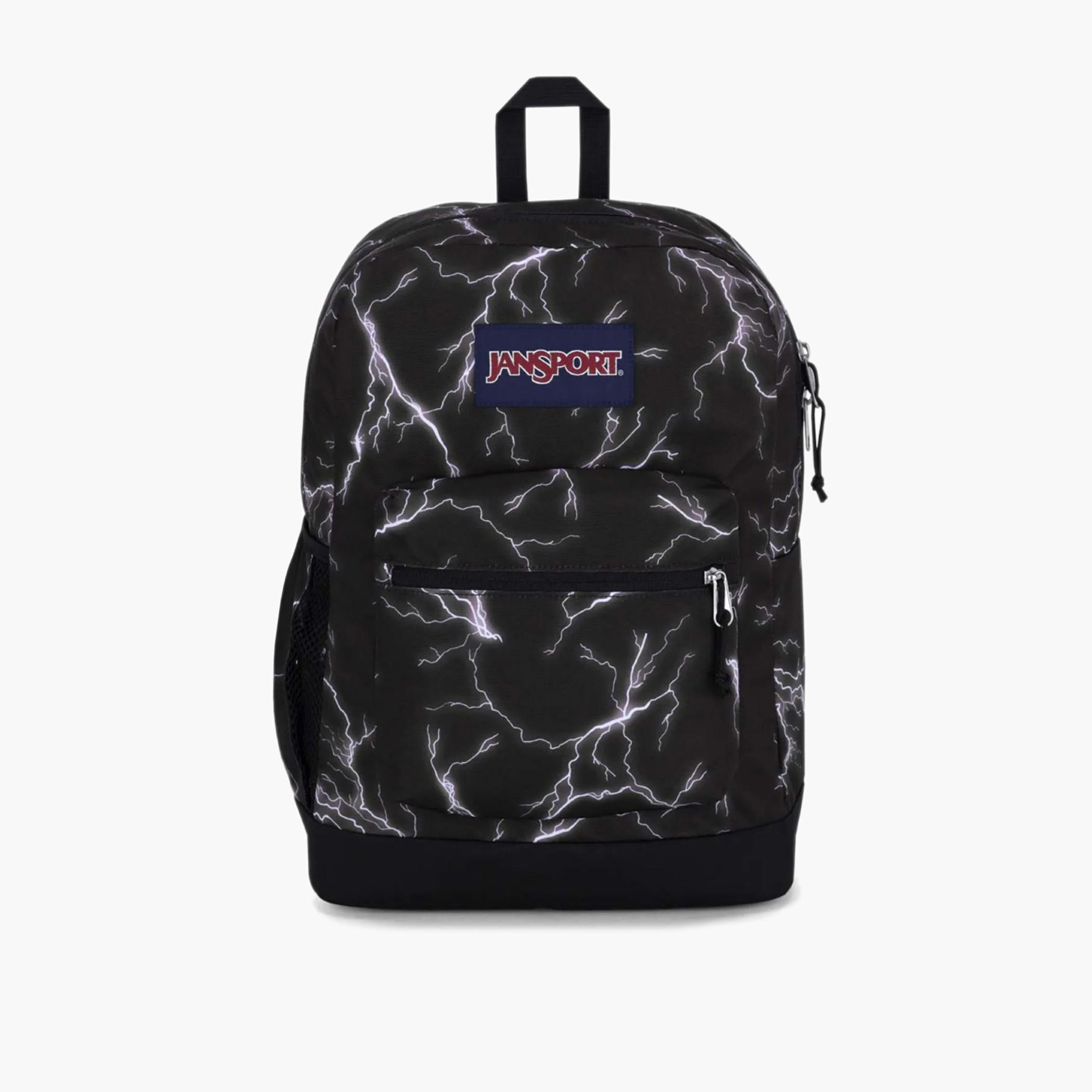 Jansport Electric Bolt Print Backpack with Adjustable Straps and Zip Closure - 76.2x38x33 cms-cpkids-backtoschool-schoolbagsandbackpacks-backpacks-image-1