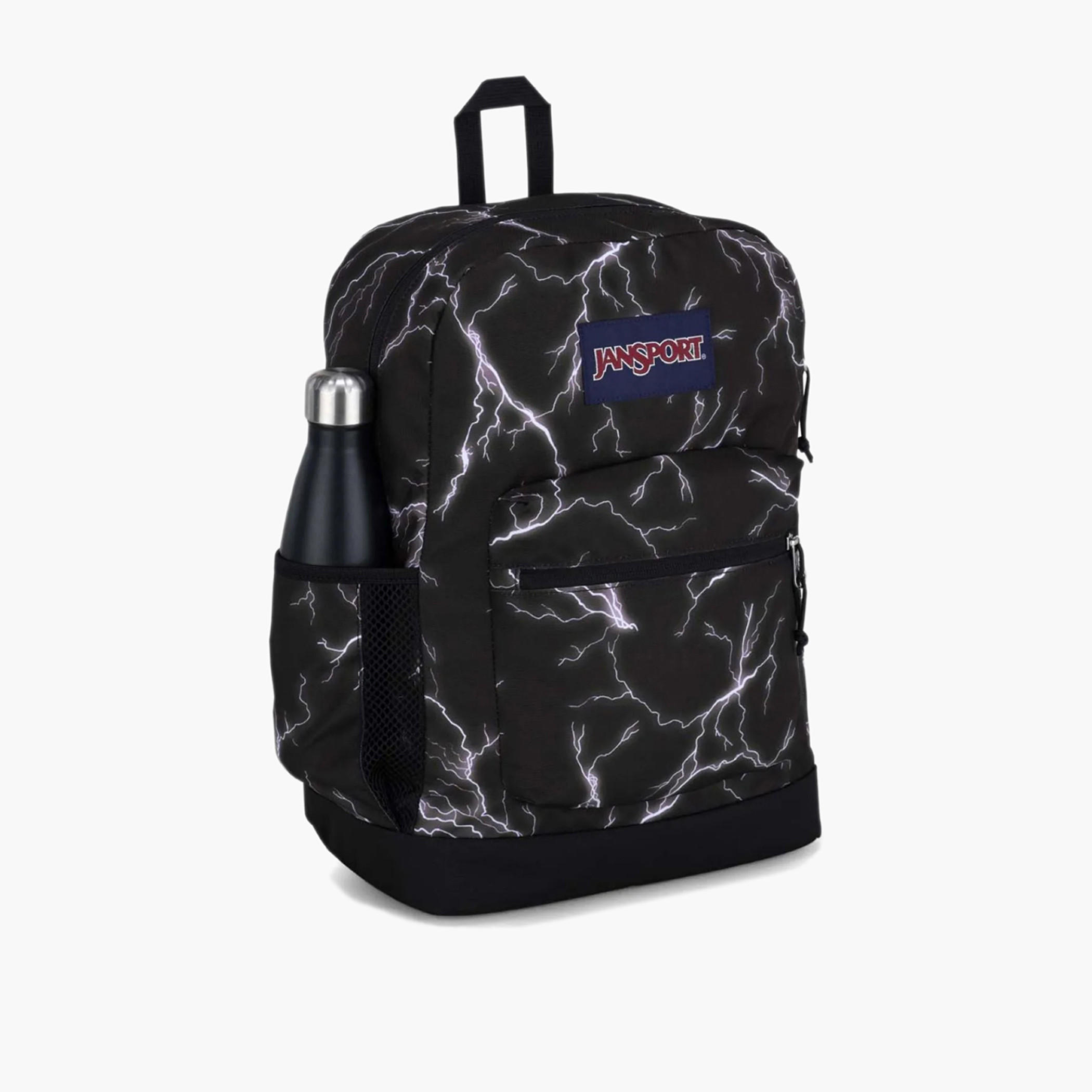 Jansport Electric Bolt Print Backpack with Adjustable Straps and Zip Closure - 76.2x38x33 cms-cpkids-backtoschool-schoolbagsandbackpacks-backpacks-image-3