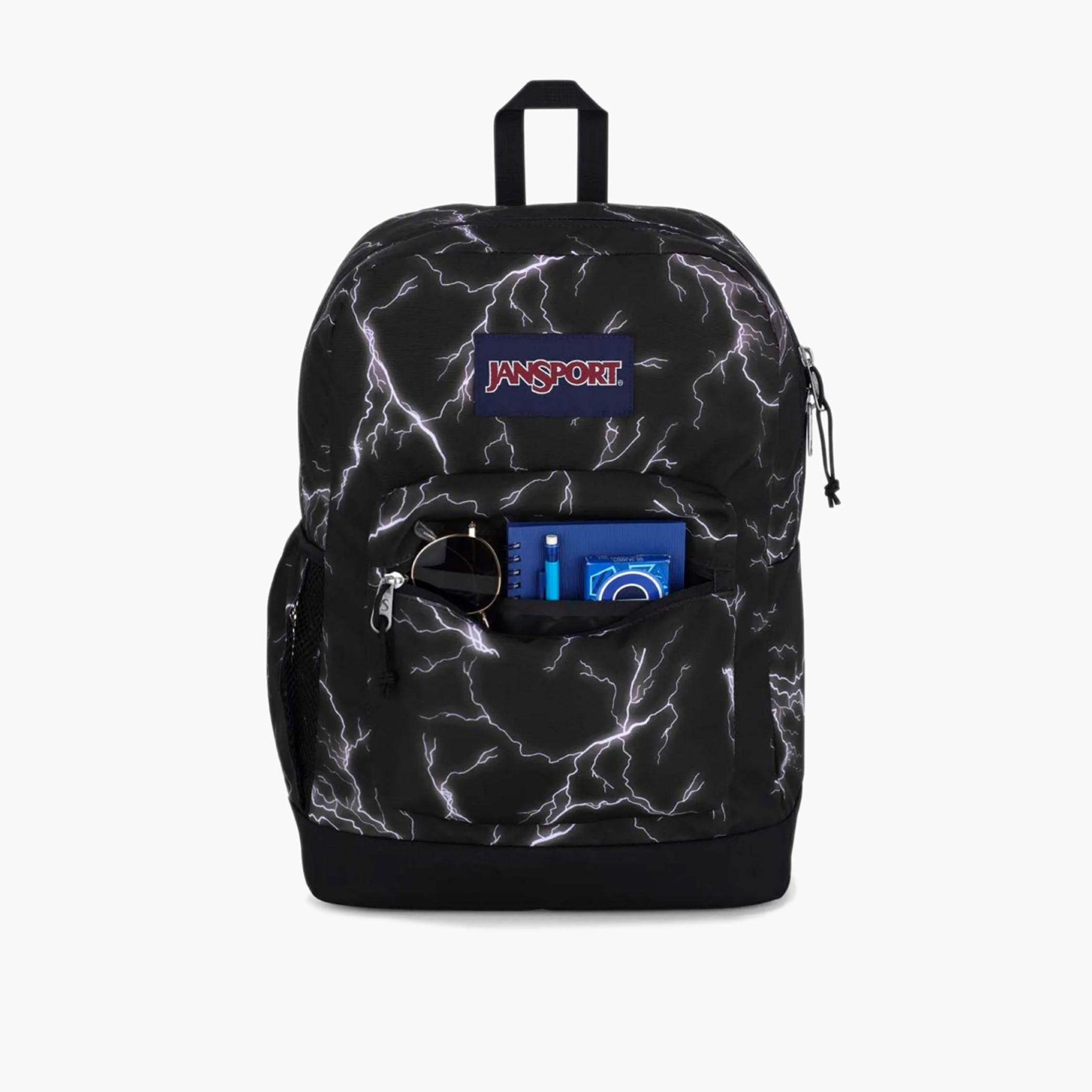 Jansport Electric Bolt Print Backpack with Adjustable Straps and Zip Closure - 76.2x38x33 cms-cpkids-backtoschool-schoolbagsandbackpacks-backpacks-image-5