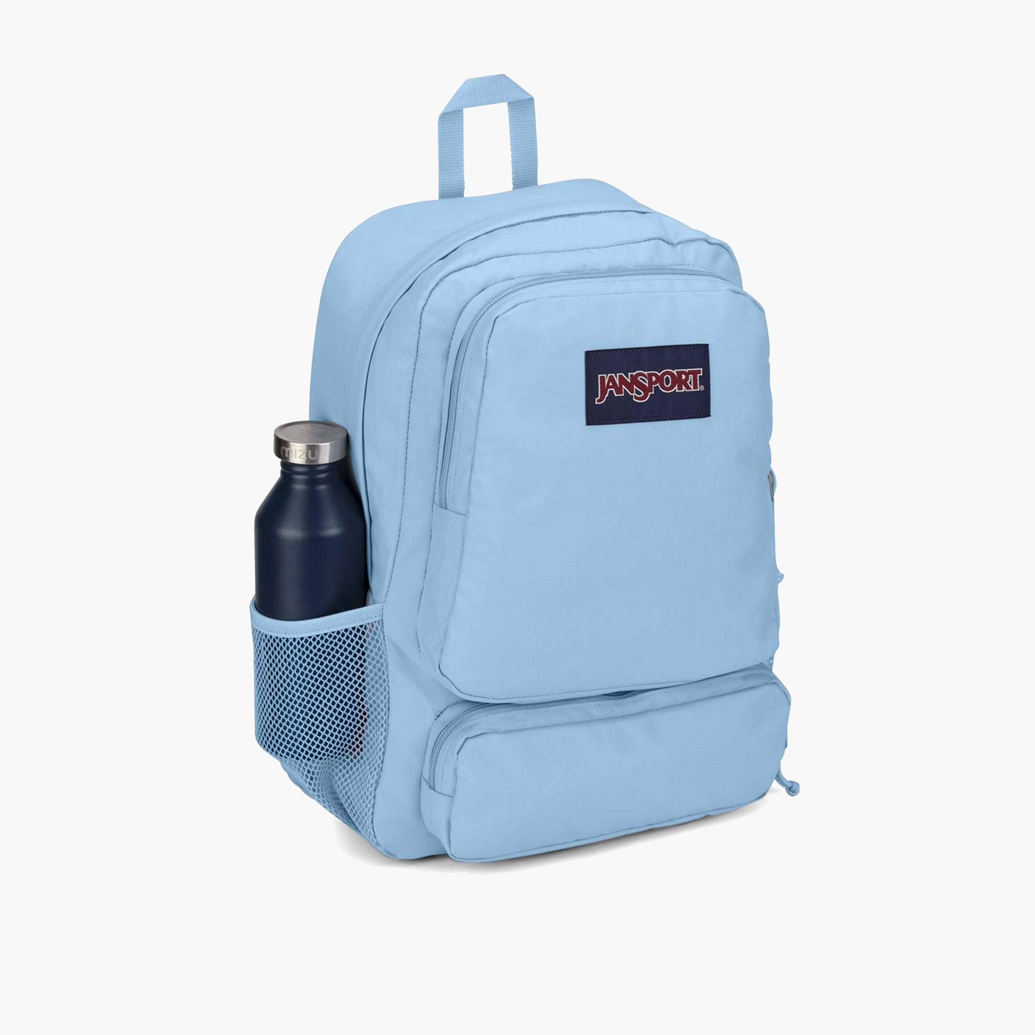 Jansport Solid Backpack with Adjustable Straps and Zip Closure - 76.2x38x33 cms-school-bagsandbackpacks-backpacks-image-3