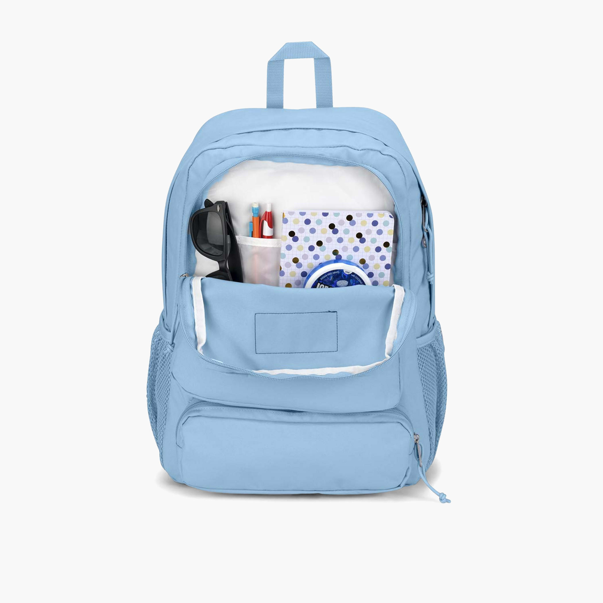 Jansport Solid Backpack with Adjustable Straps and Zip Closure - 76.2x38x33 cms-school-bagsandbackpacks-backpacks-image-5