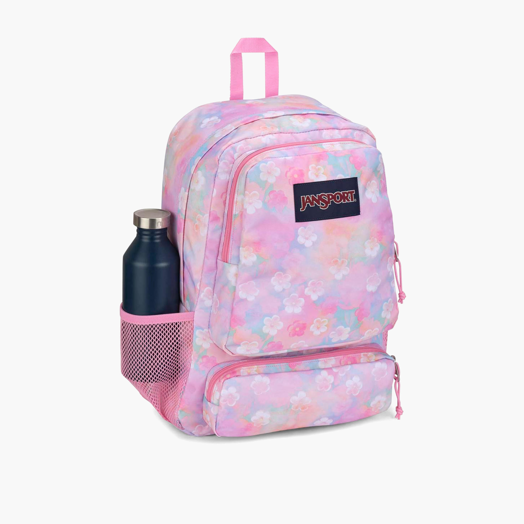 Jansport Floral Print Backpack with Adjustable Straps and Zip Closure -  76.2x38x33 cms-cpkids-backtoschool-schoolbagsandbackpacks-backpacks-image-3