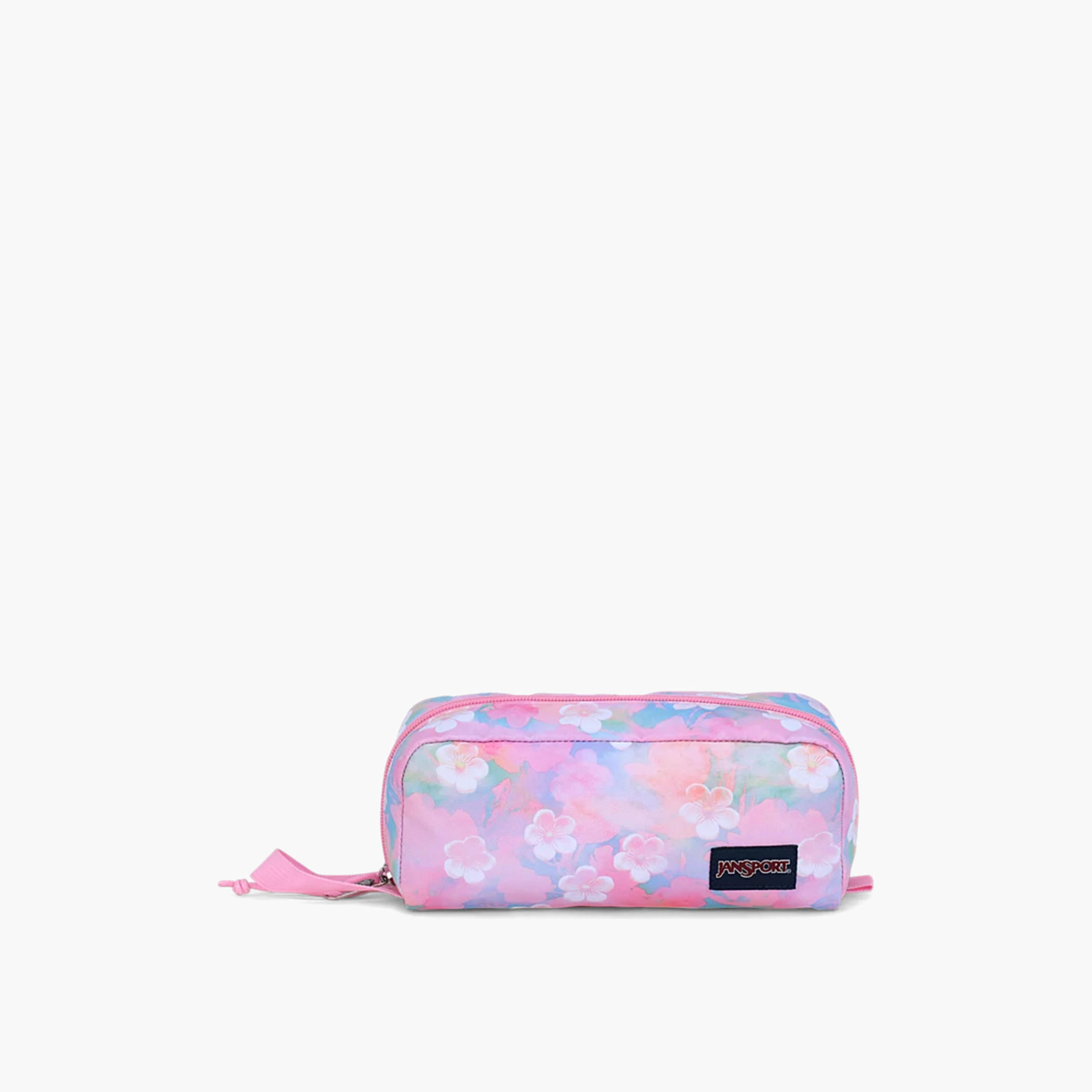 Jansport Floral Print Pencil Pouch with Zip Closure-school-stationery-pencilcases-image-1