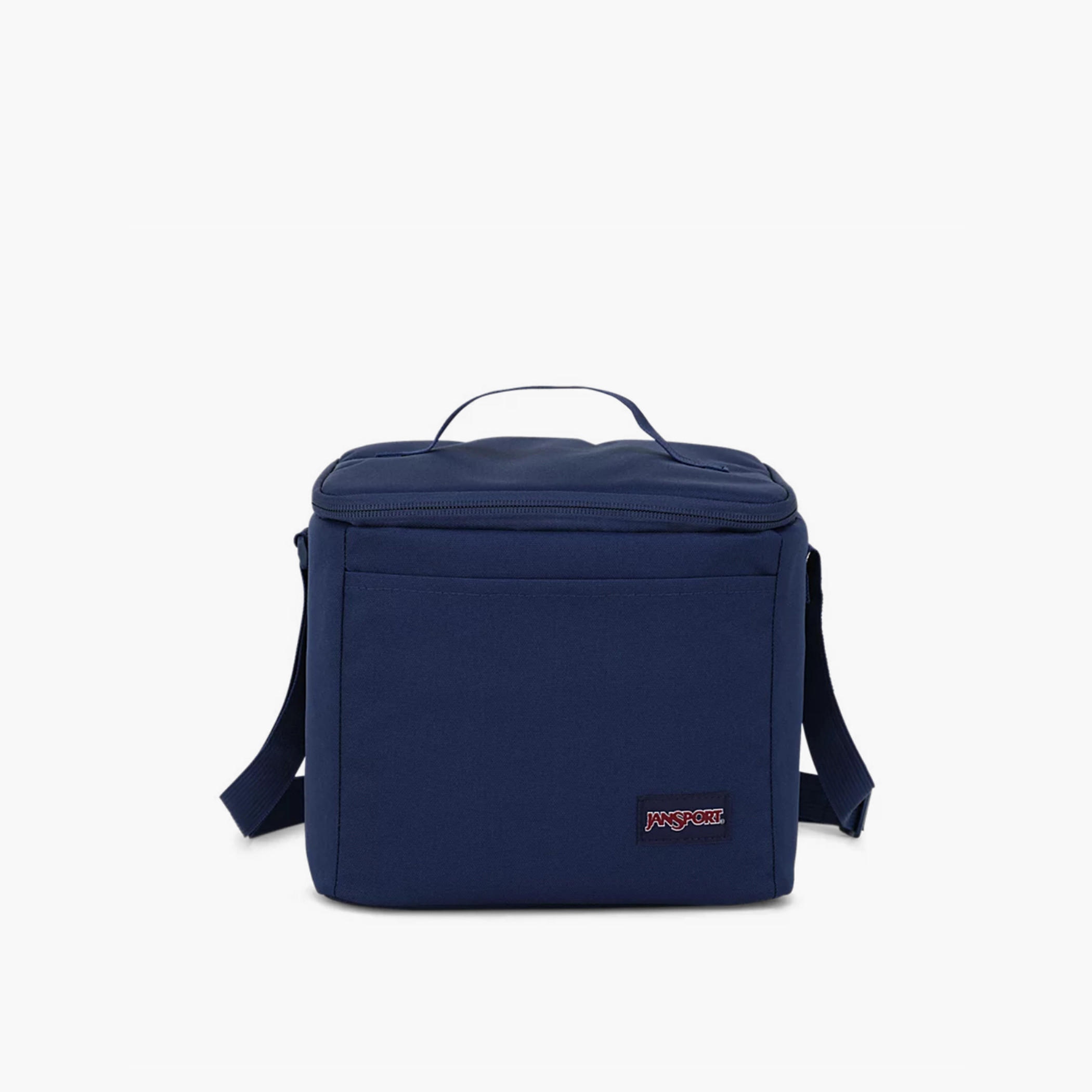 Jansport Solid Insulated Lunch Bag with Adjustable Strap and Zip Closure-school-lunchessentials-lunchbags-image-1
