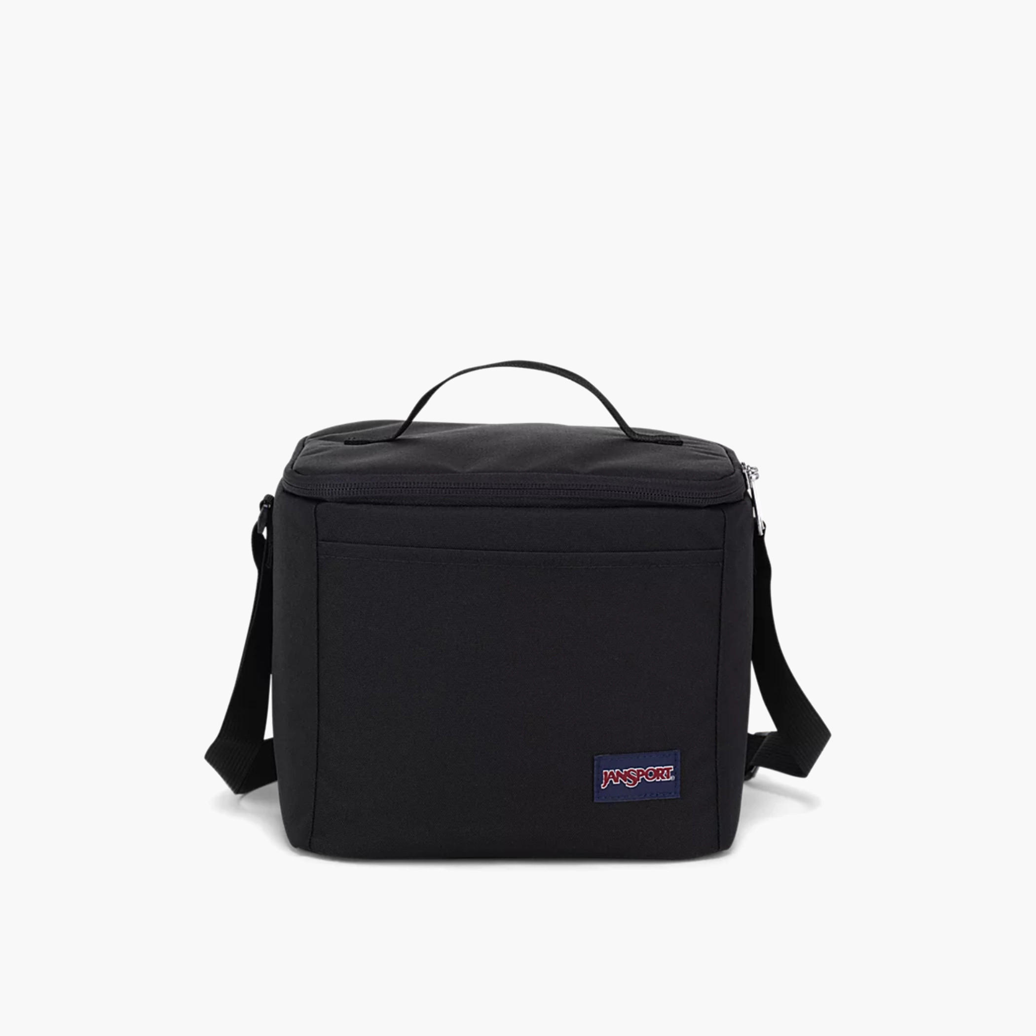 Jansport Solid Insulated Lunch Bag with Adjustable Strap and Zip Closure-school-lunchessentials-lunchbags-image-1
