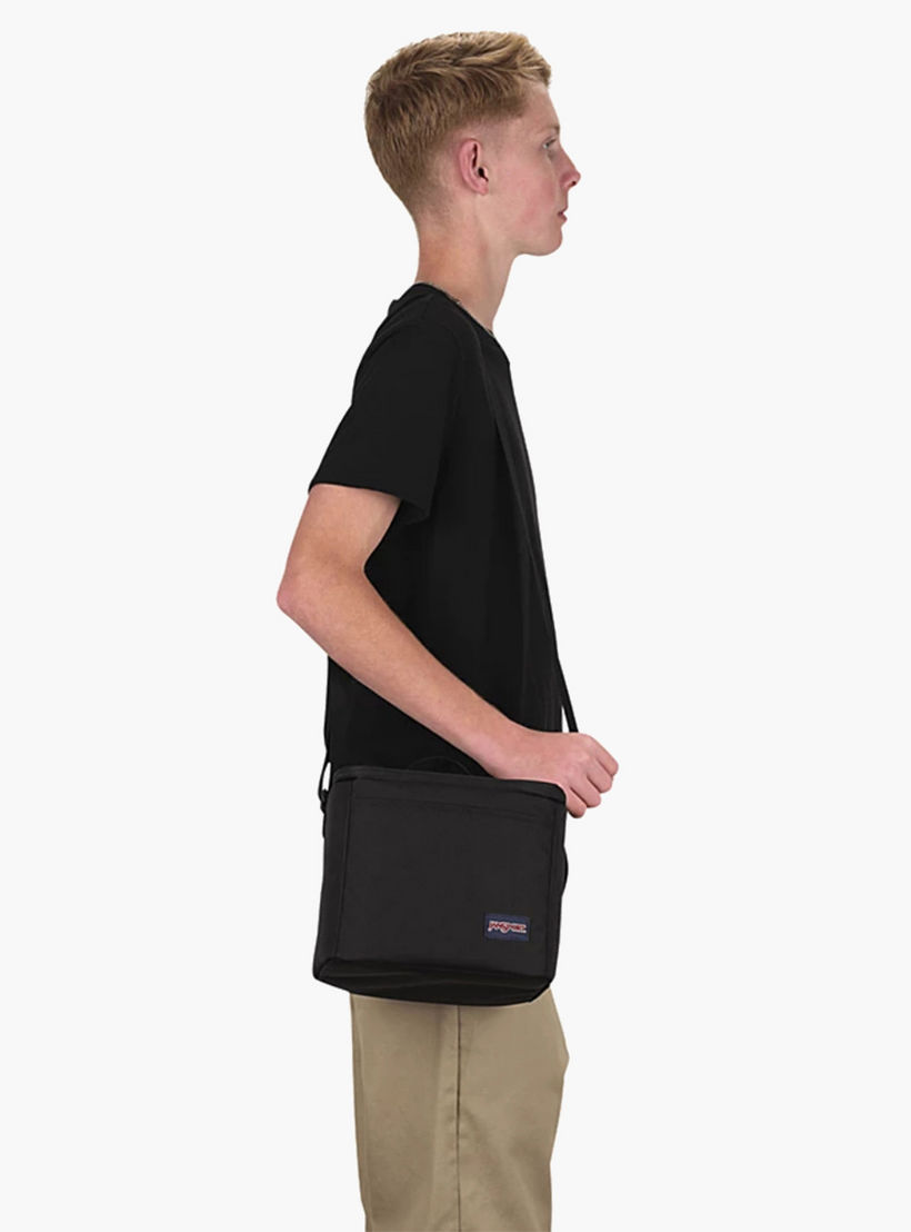 Jansport Solid Insulated Lunch Bag with Adjustable Strap and Zip Closure-school-lunchessentials-lunchbags-image-7