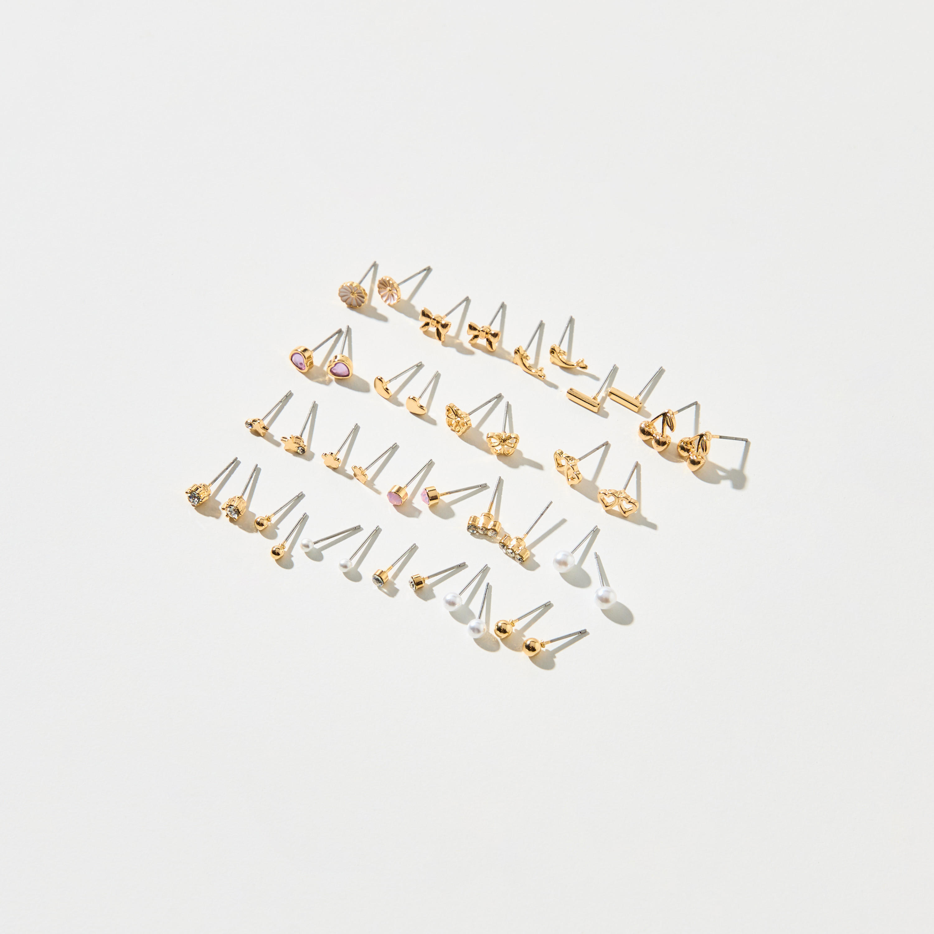 Assorted Earrings with Pushback Closure - Set of 20-women-watchesandjewellery-jewellery-earrings-image-2