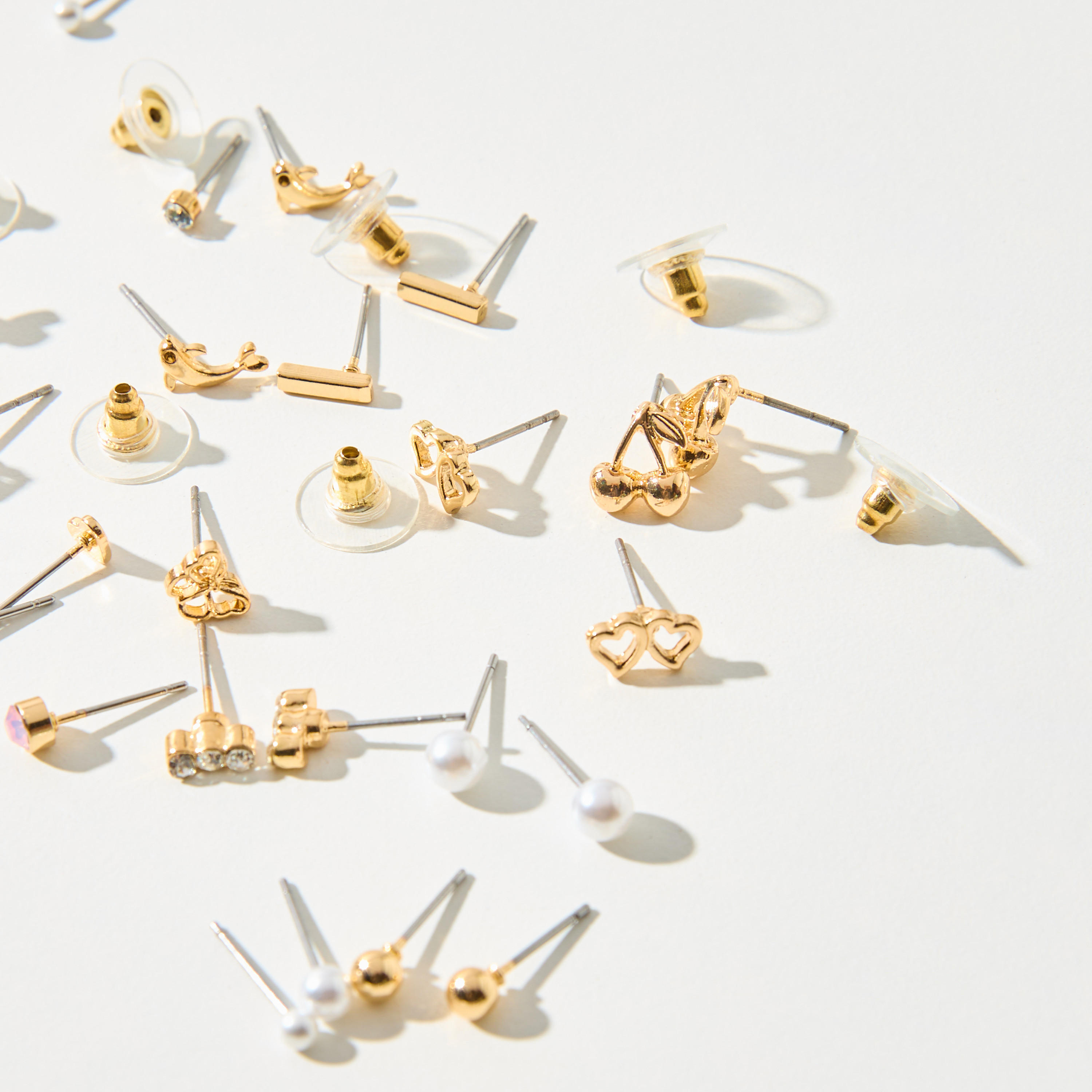Assorted Earrings with Pushback Closure - Set of 20-women-watchesandjewellery-jewellery-earrings-image-4