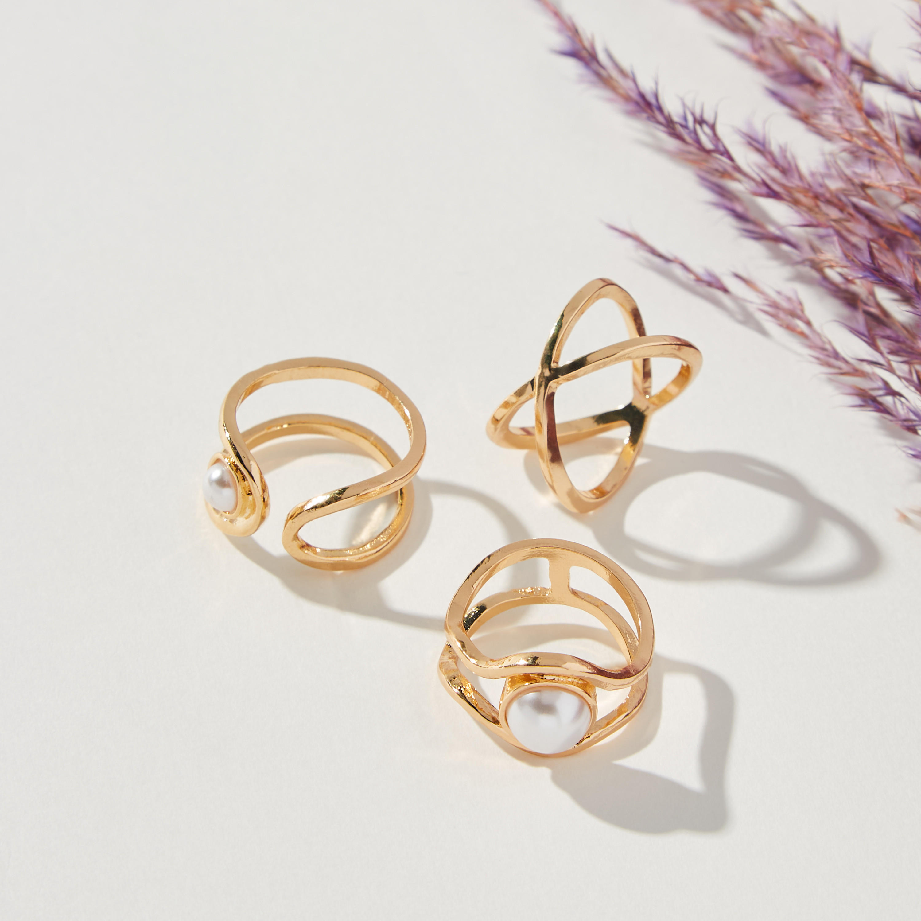 Assorted 3-Piece Ring Set - L-XL-women-watchesandjewellery-jewellery-rings-image-1