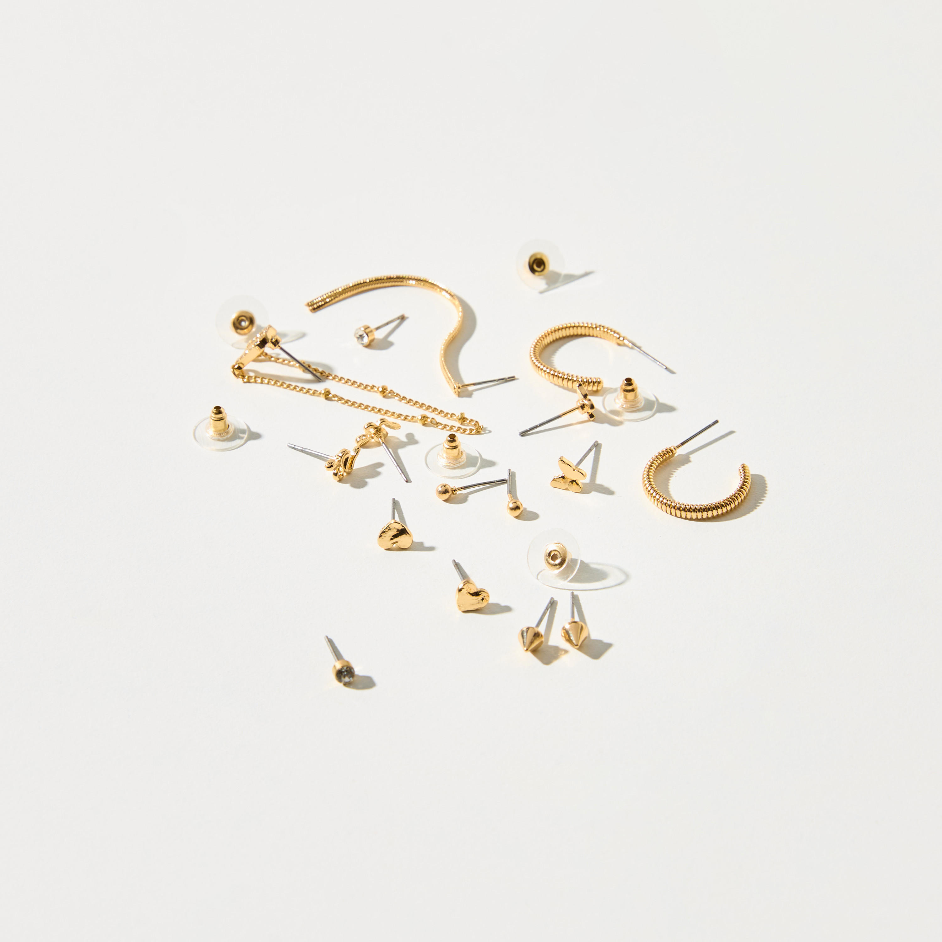 Assorted Earrings with Pushback Closure - Set of 9-women-watchesandjewellery-jewellery-earrings-image-2
